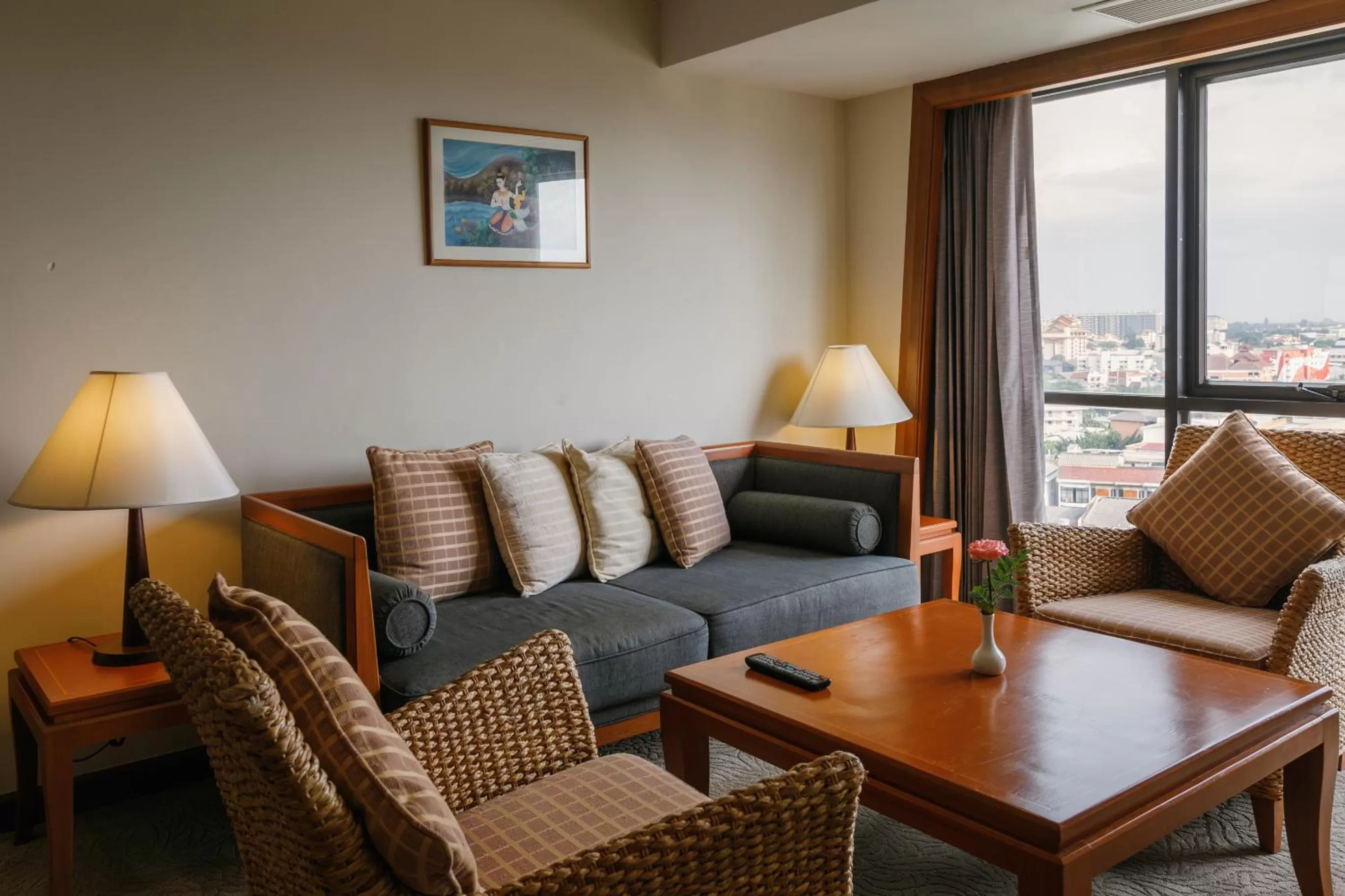 Bird's eye view in Amora Thapae Hotel Chiang Mai