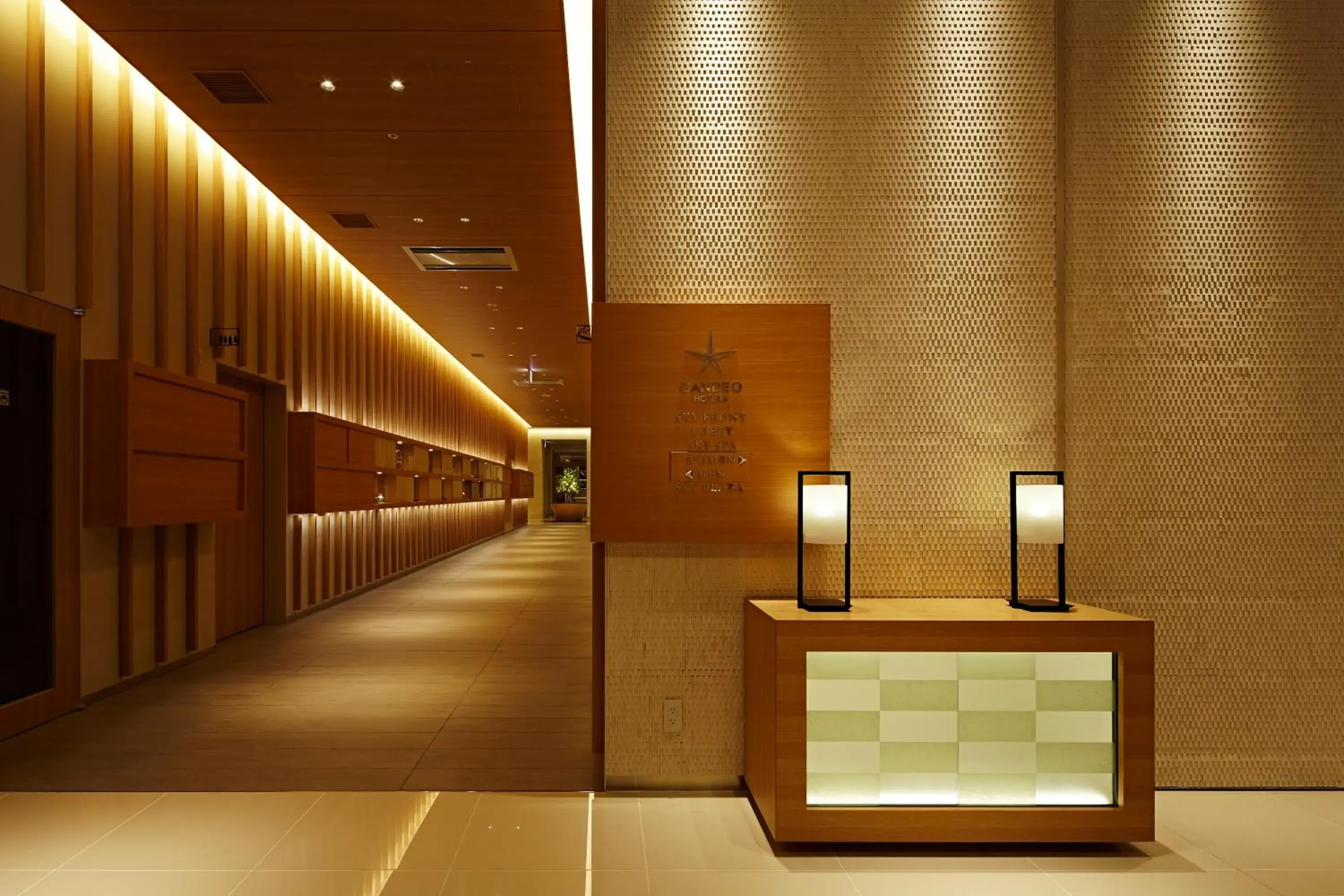 Decorative detail in Candeo Hotels Matsuyama Okaido
