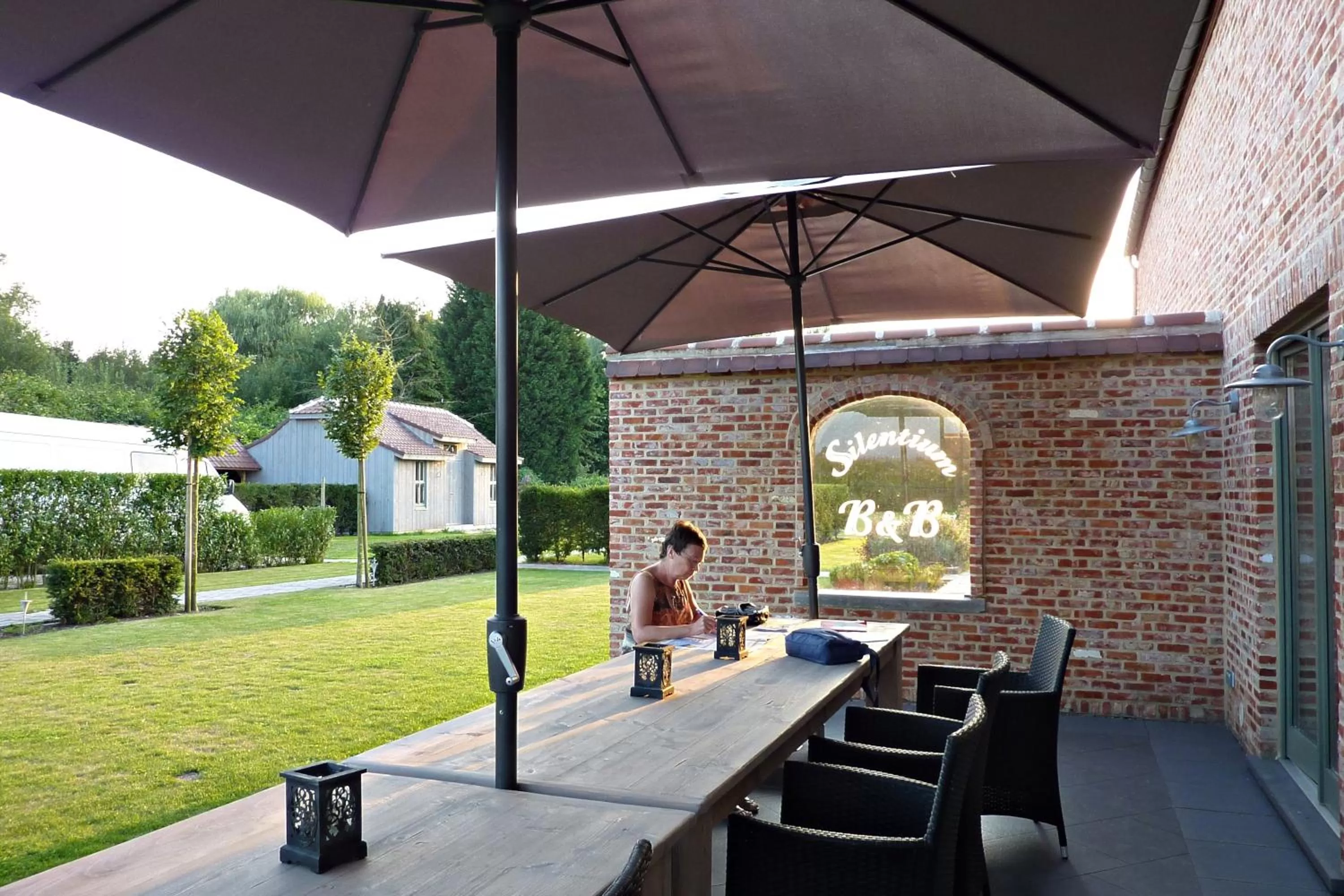 Garden in B&B Silentium