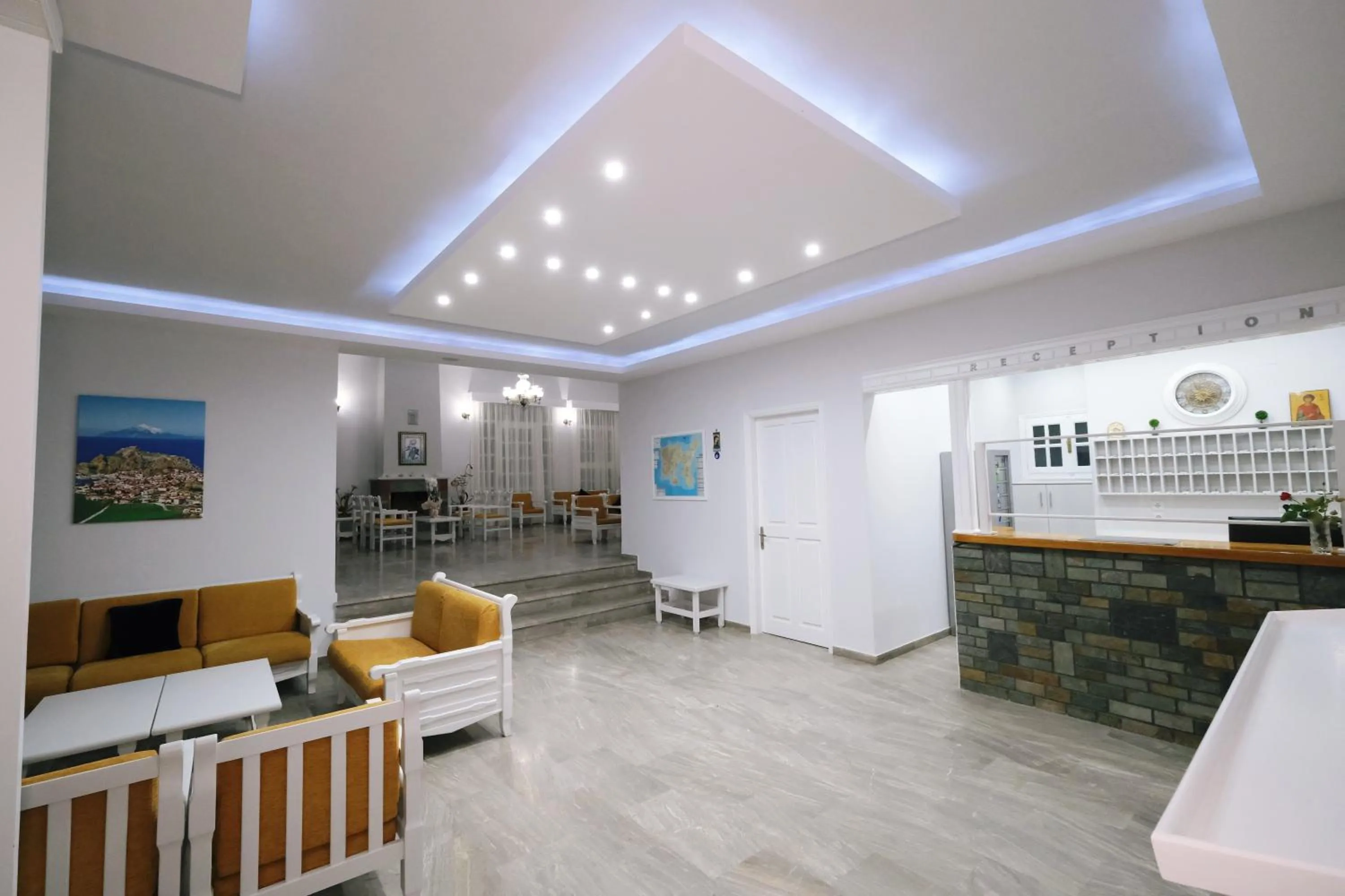 Lobby or reception in Ifestos Hotel