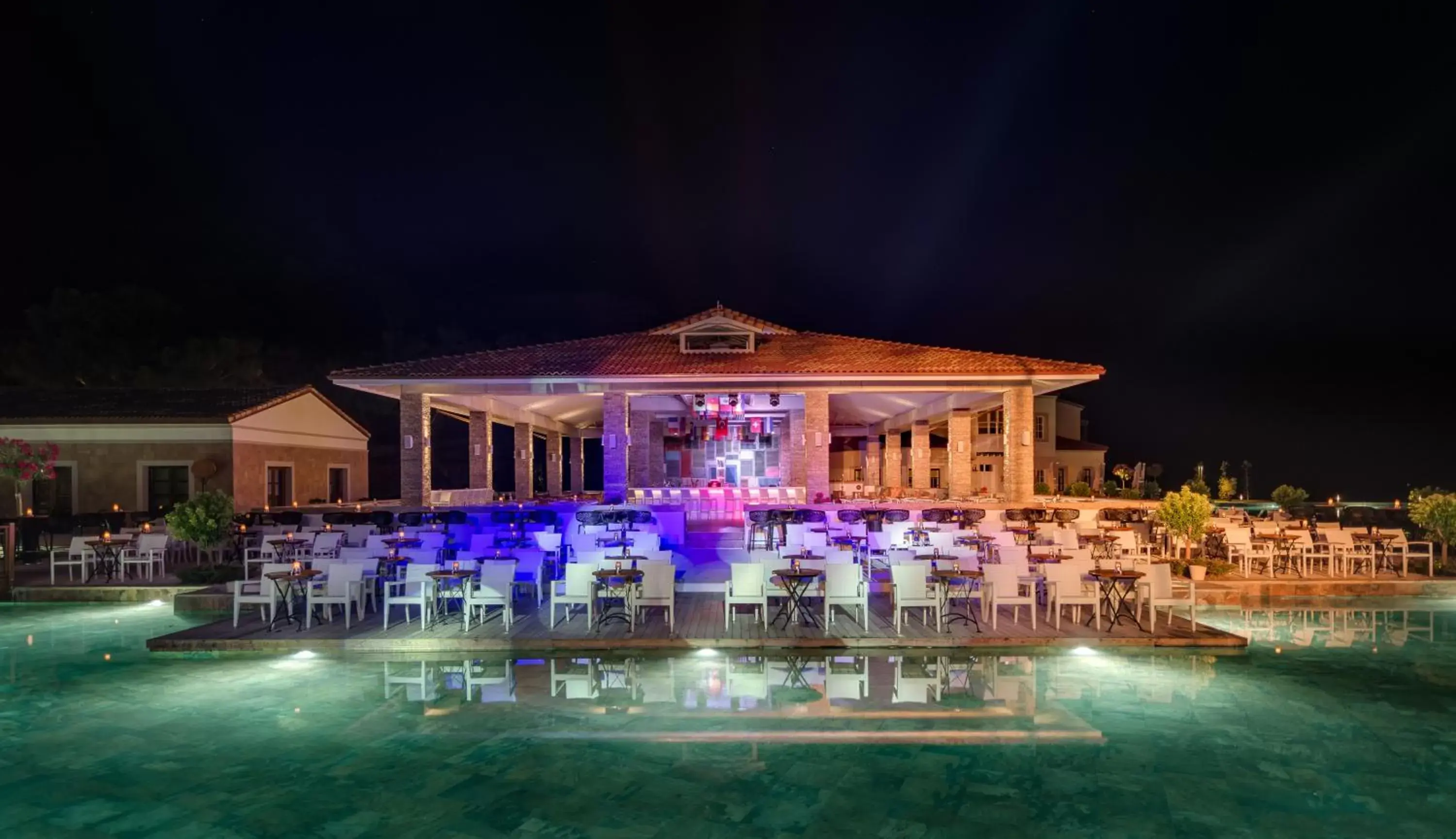 Evening entertainment, Swimming Pool in Rixos Premium Tekirova - The Land of Legends Access