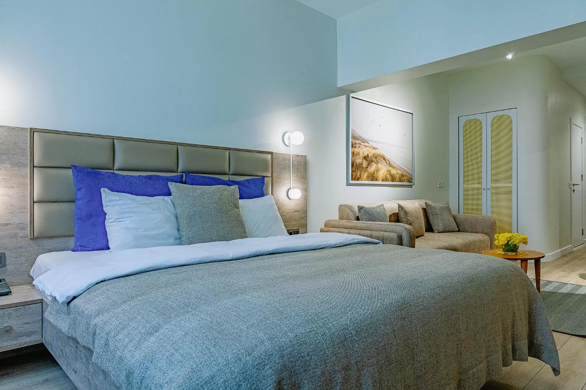 Bed in The Wilson Galata Hotel