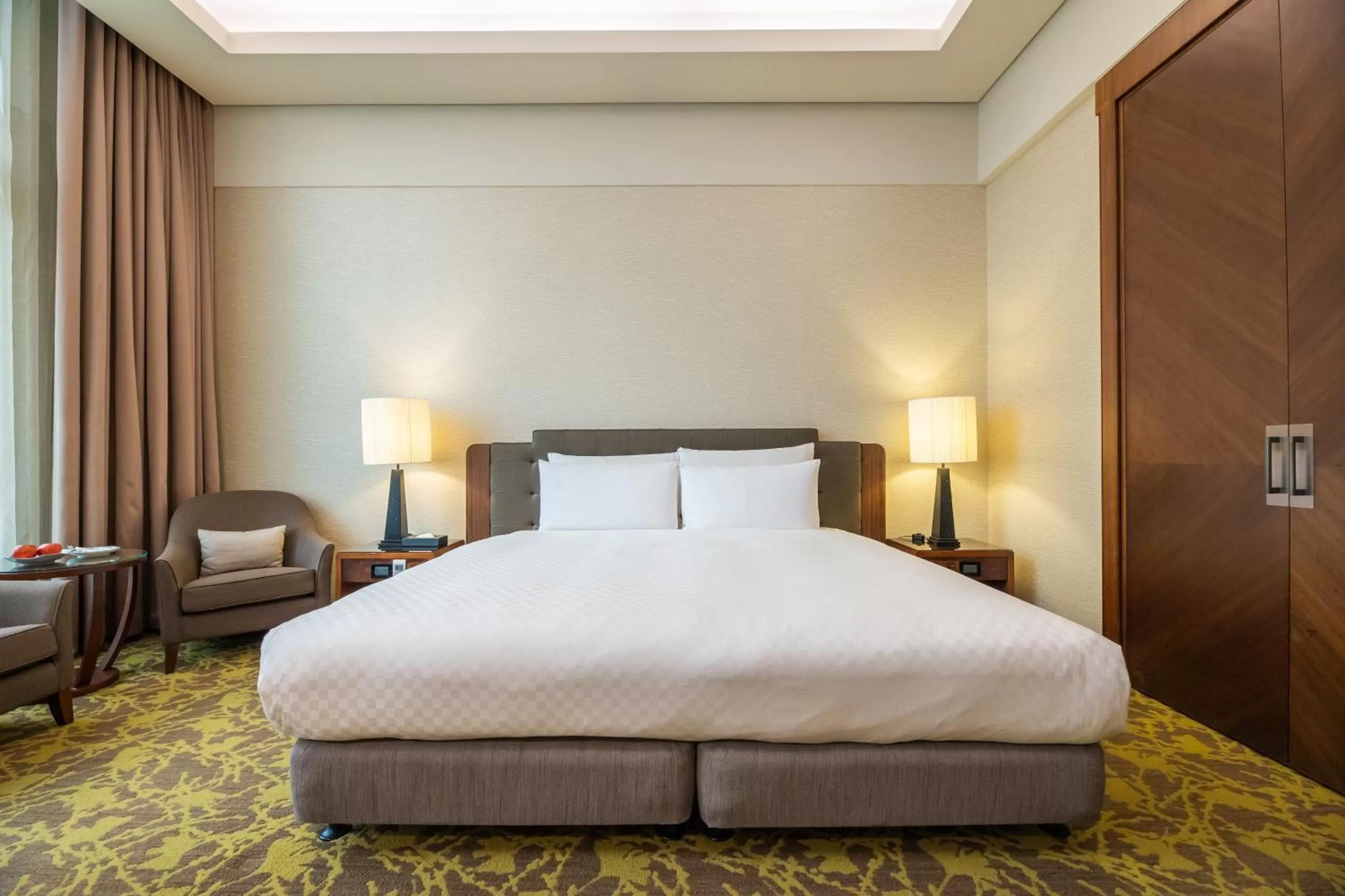 Photo of the whole room, Bed in Miramar Garden Taipei