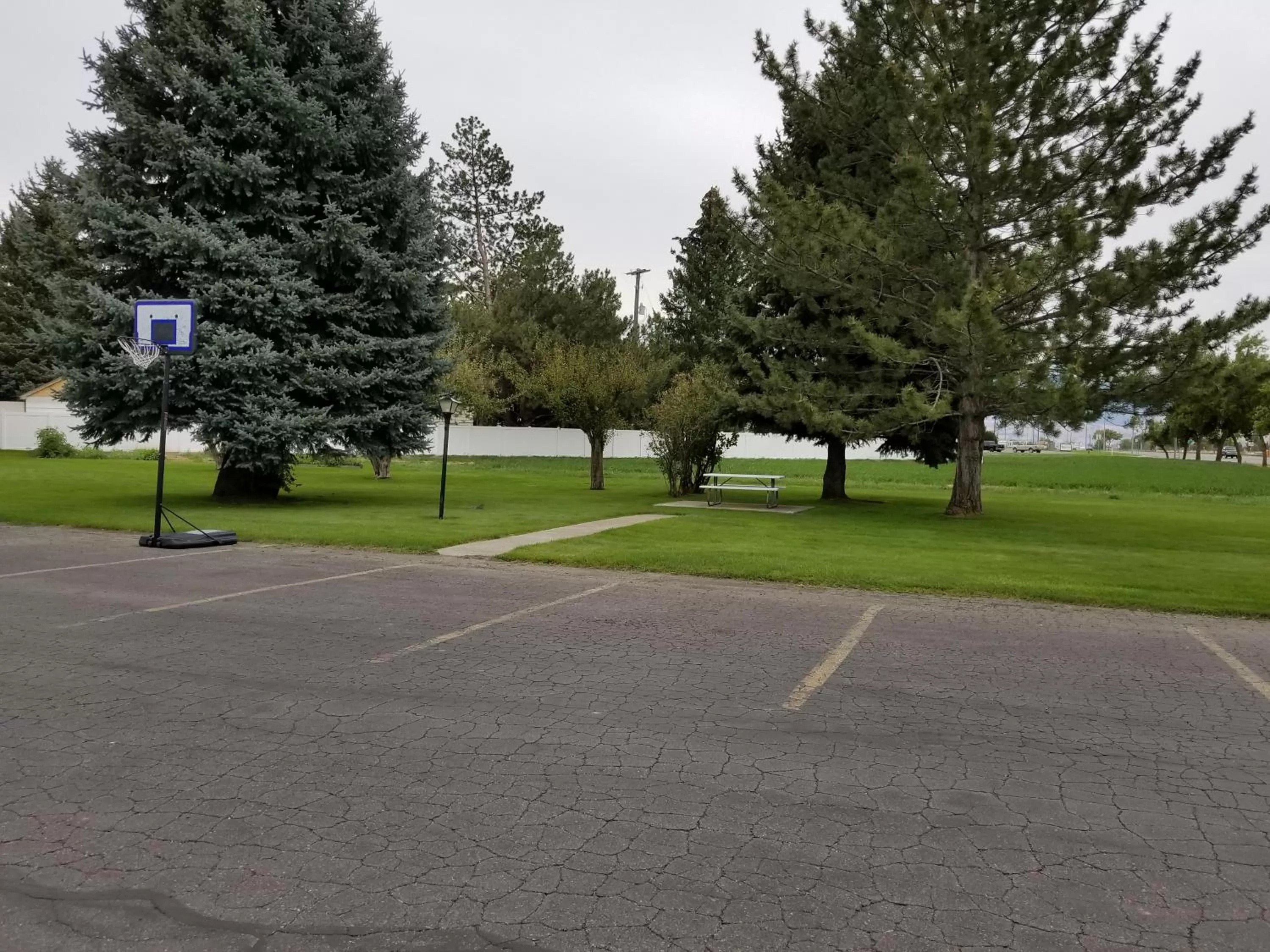 Property building in Plaza Motel