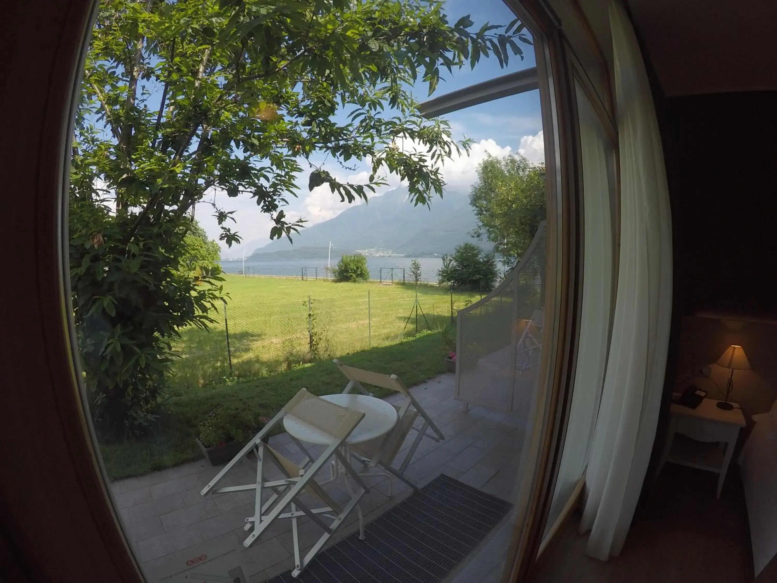 Lake view in Tullio Hotel Lake view in Tullio Hotel