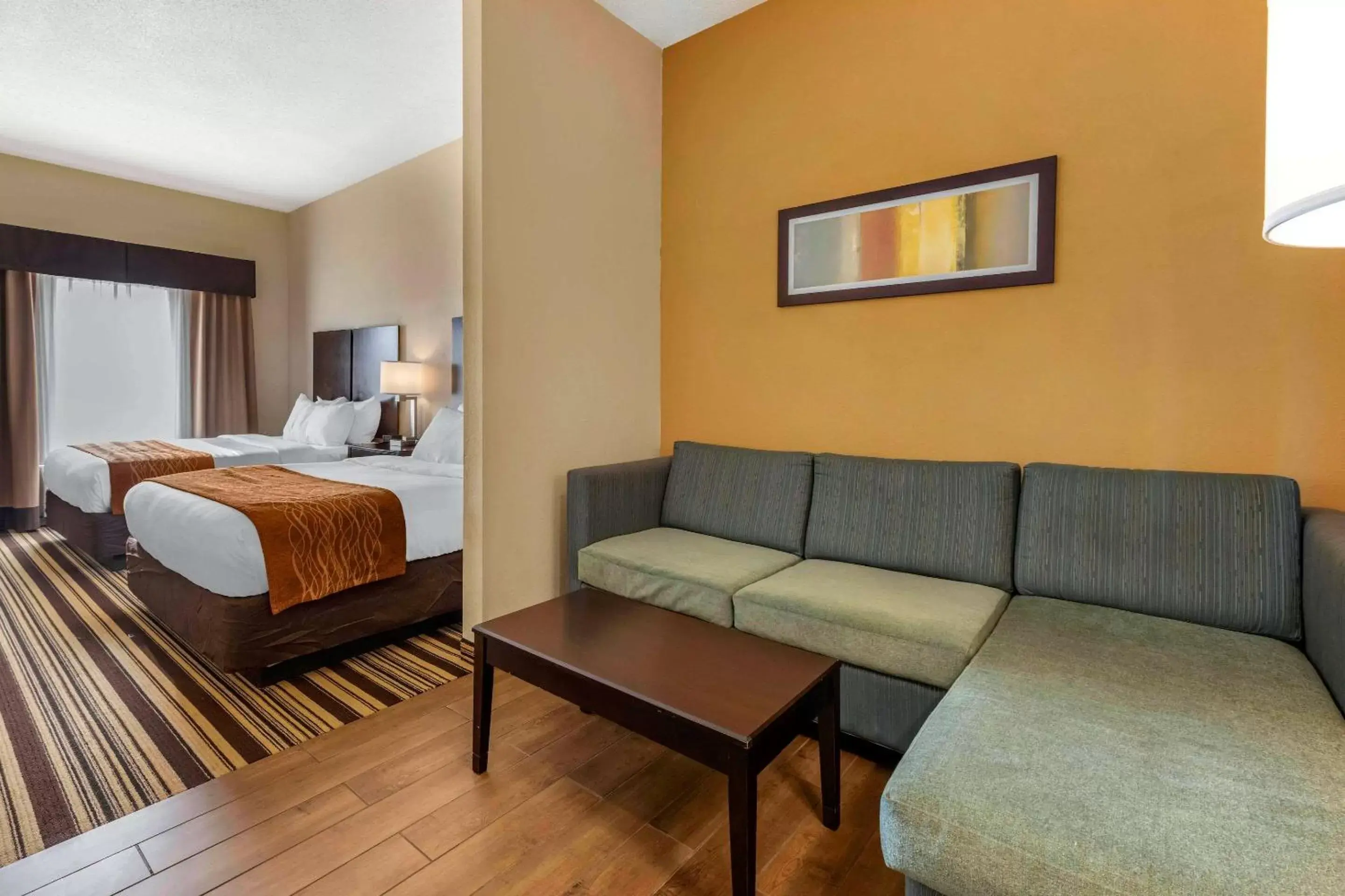 Photo of the whole room in Comfort Inn & Suites