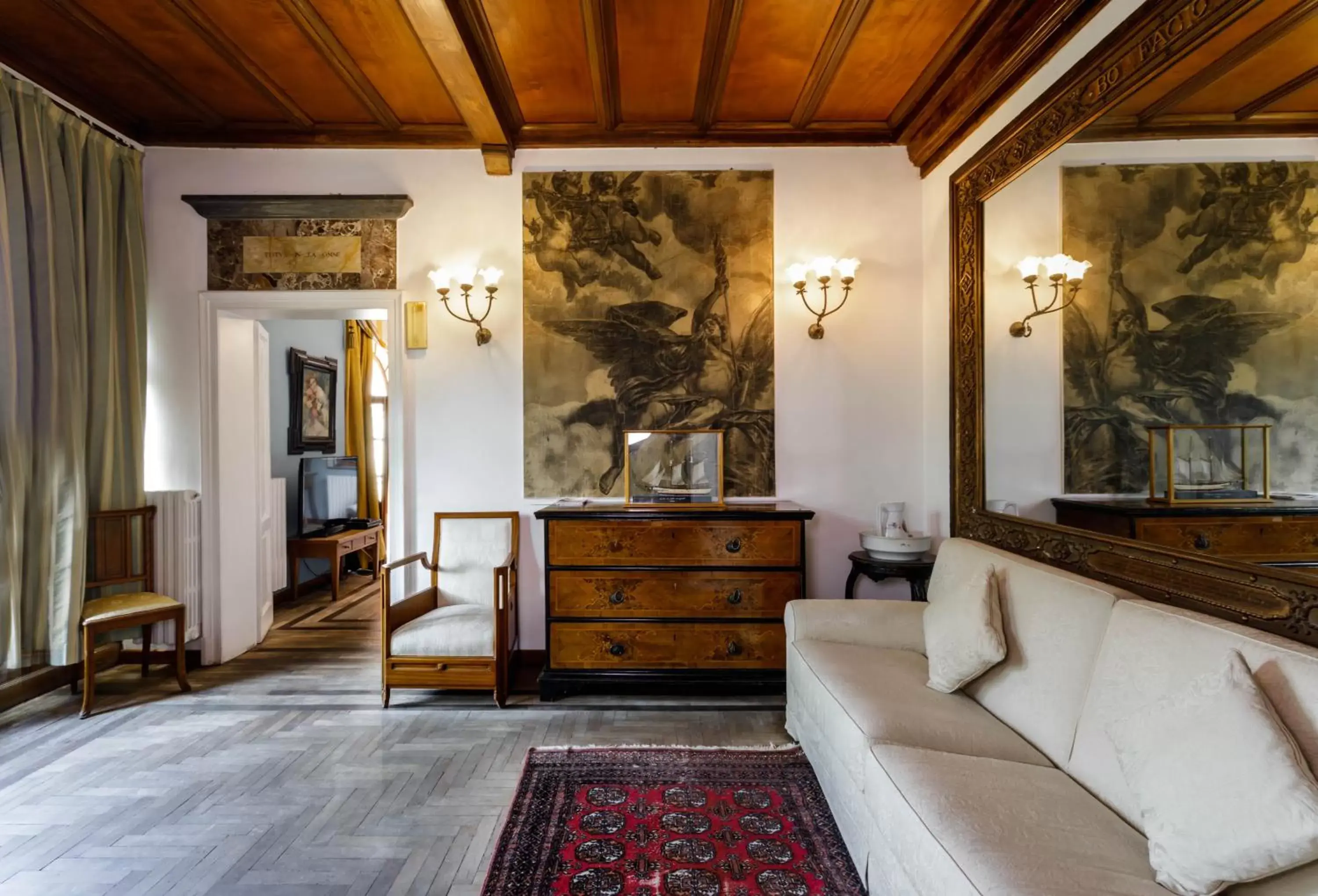 Seating Area in Albergo Ristorante Madonnina