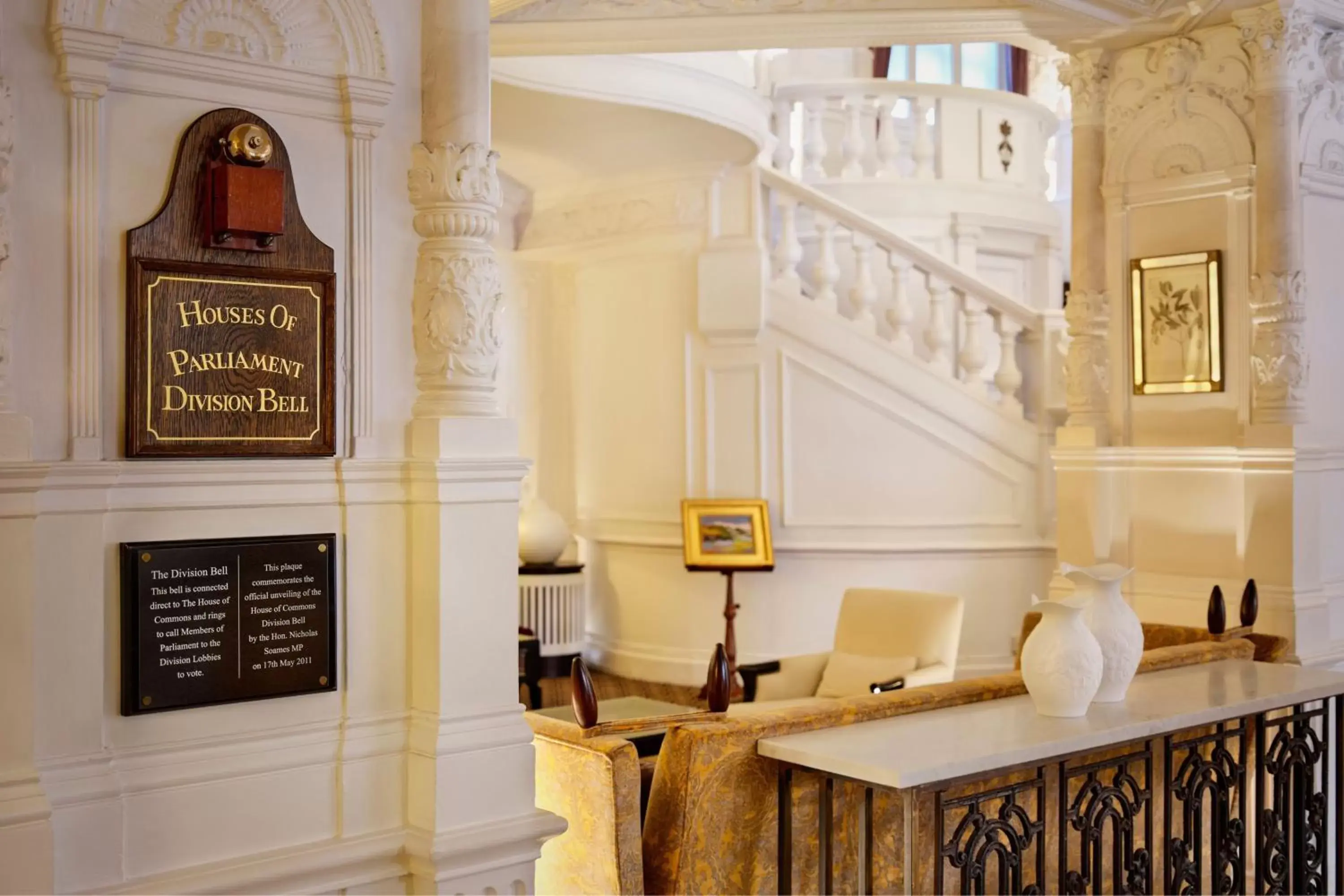 Lobby or reception in St. Ermin's Hotel, Autograph Collection