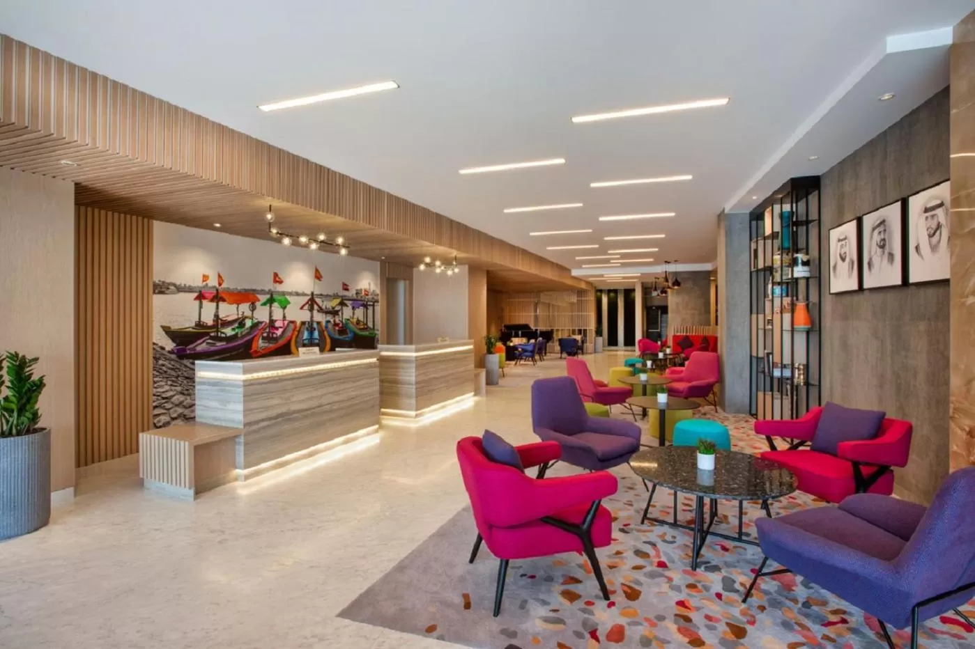 Lobby or reception in La Quinta by Wyndham Dubai Jumeirah