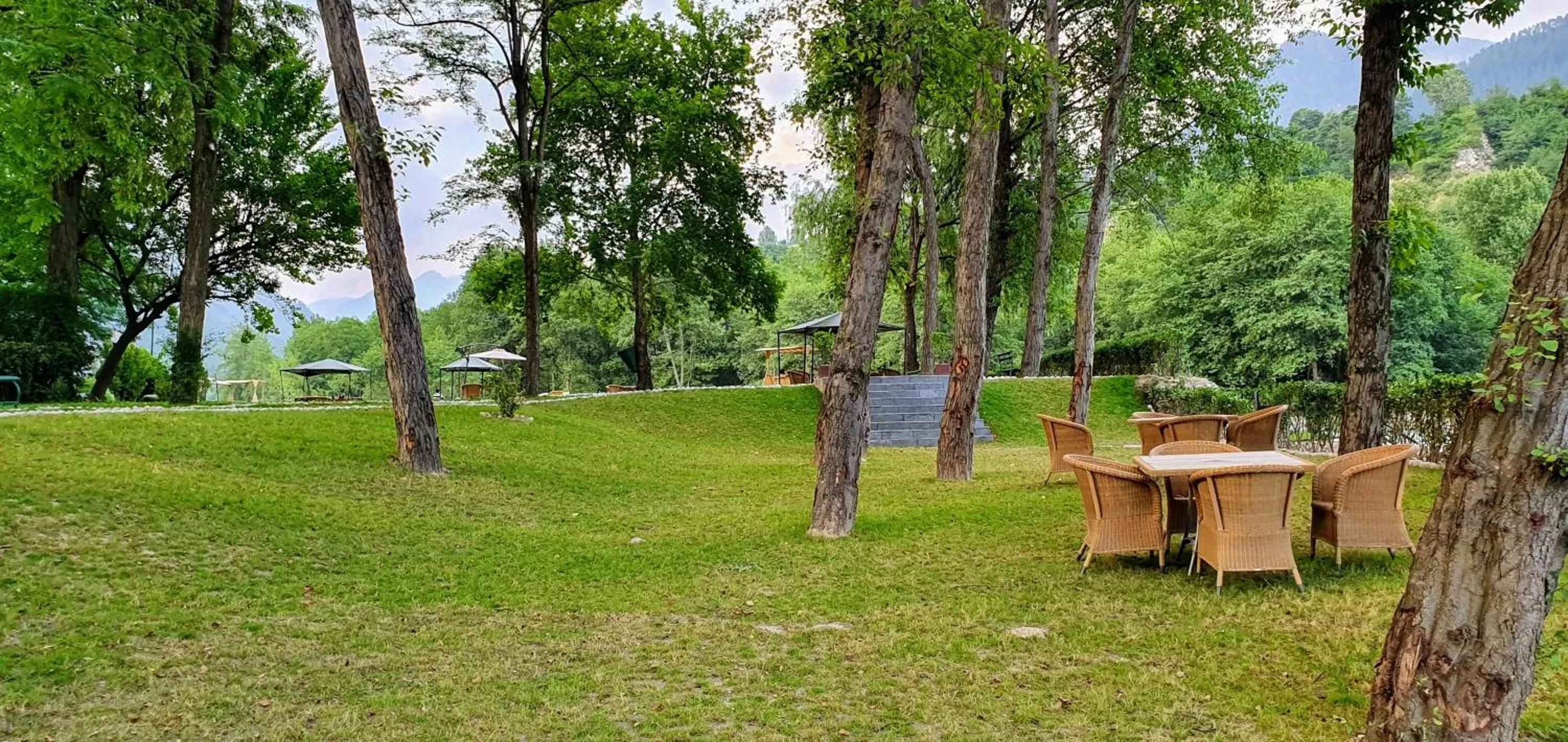 Garden in Span Resort and Spa, Manali