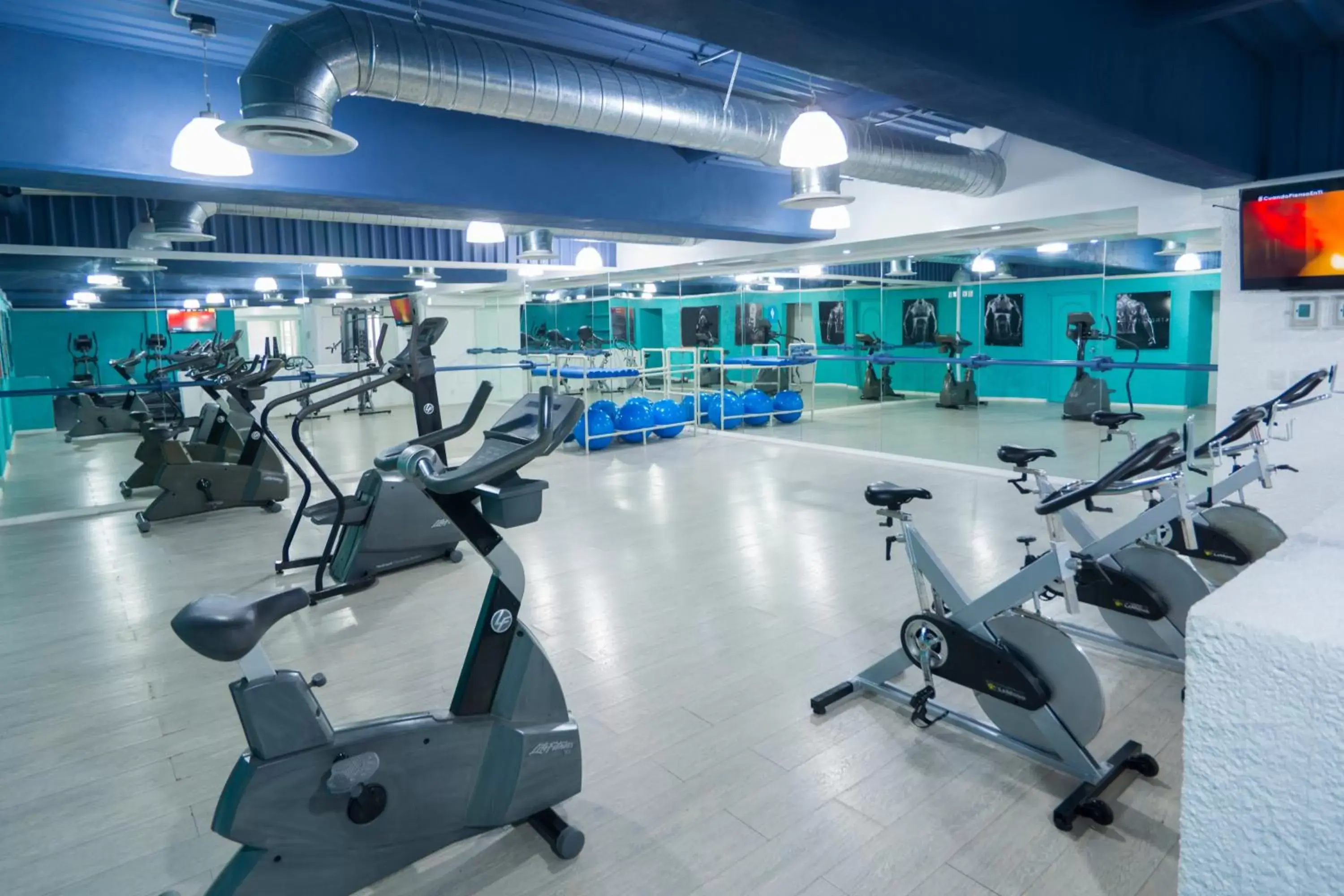 Fitness centre/facilities in Tesoro Manzanillo All Inclusive