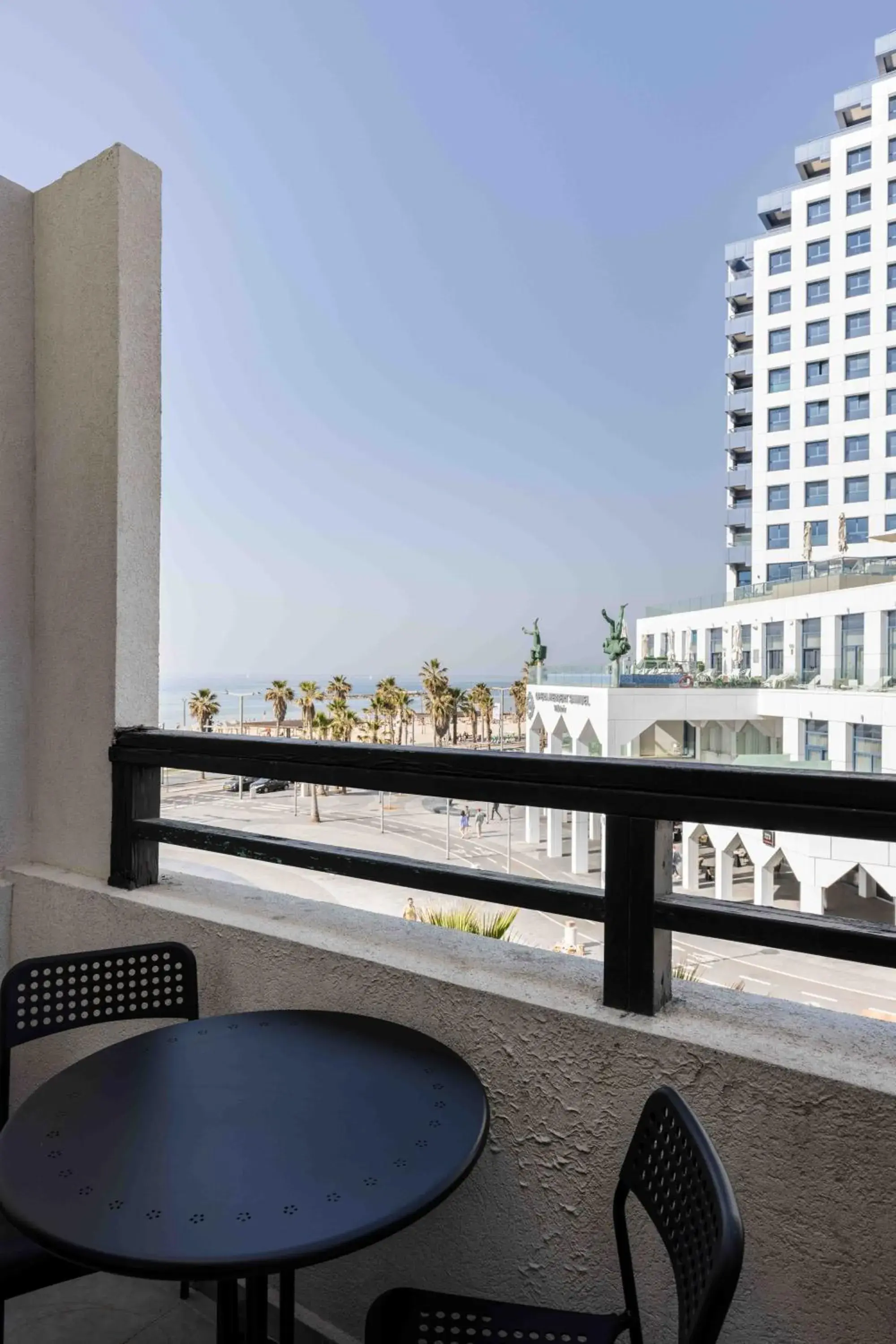 Balcony/Terrace in Liber Tel Aviv Sea Shore Suites