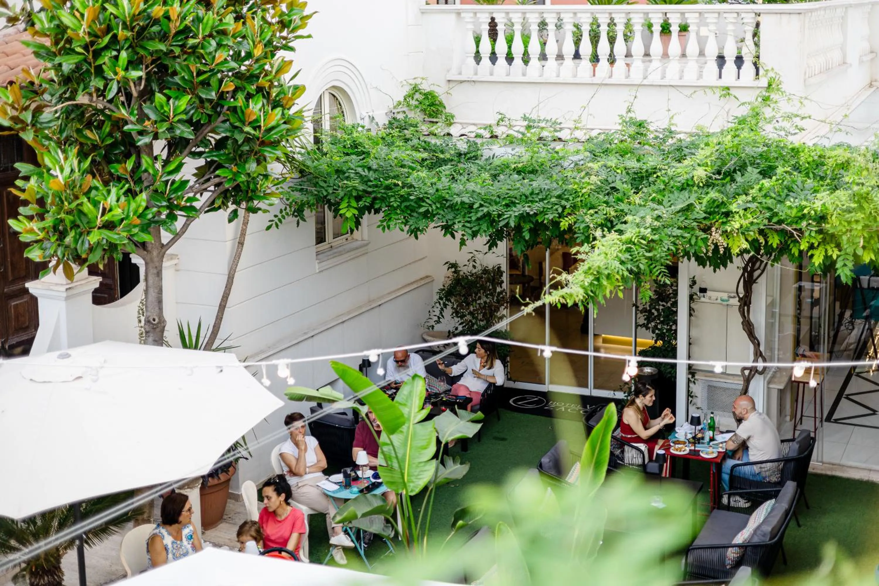 Garden in Villa Zaccardi