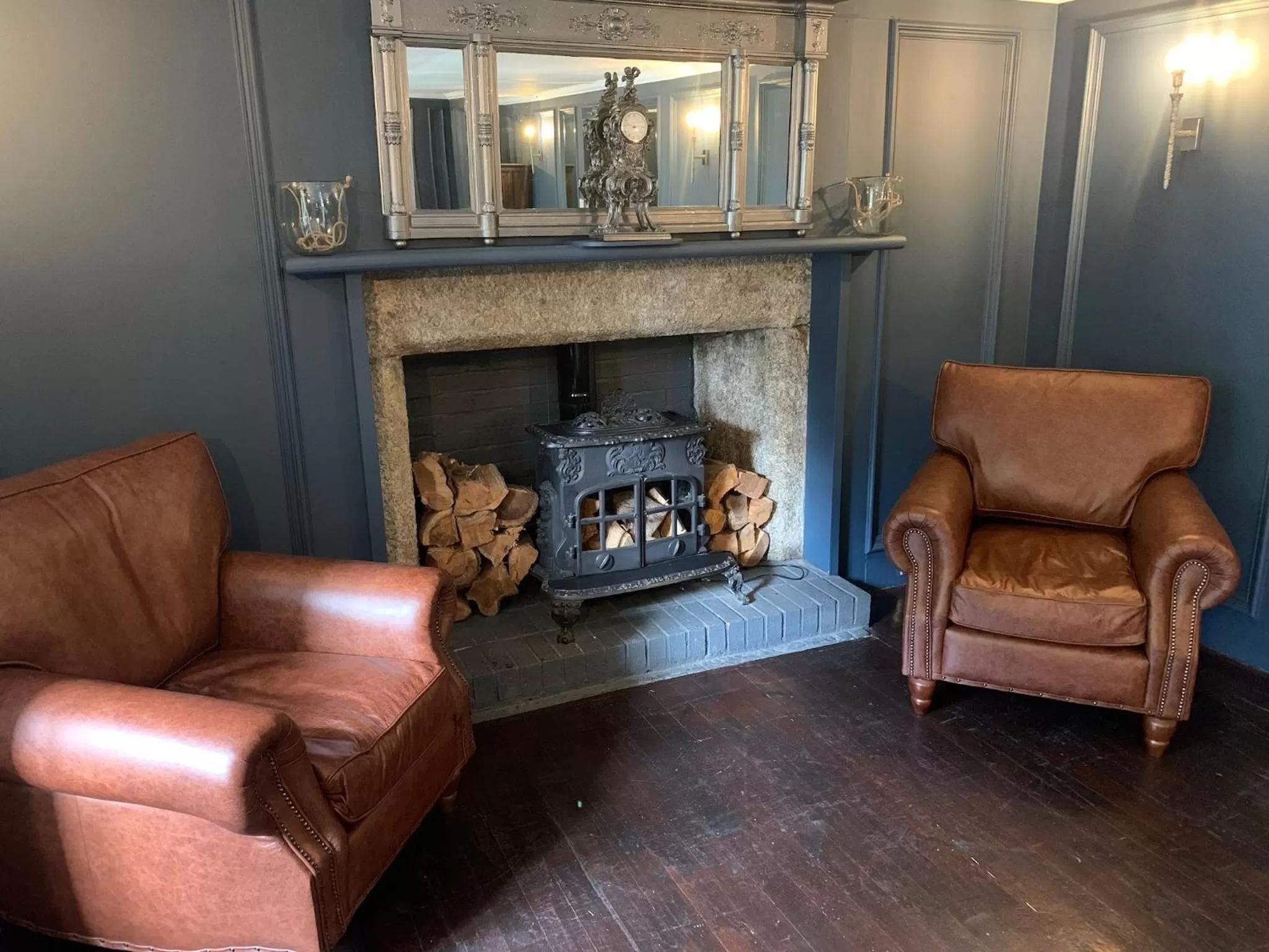 Library, Seating Area in Boscundle Manor