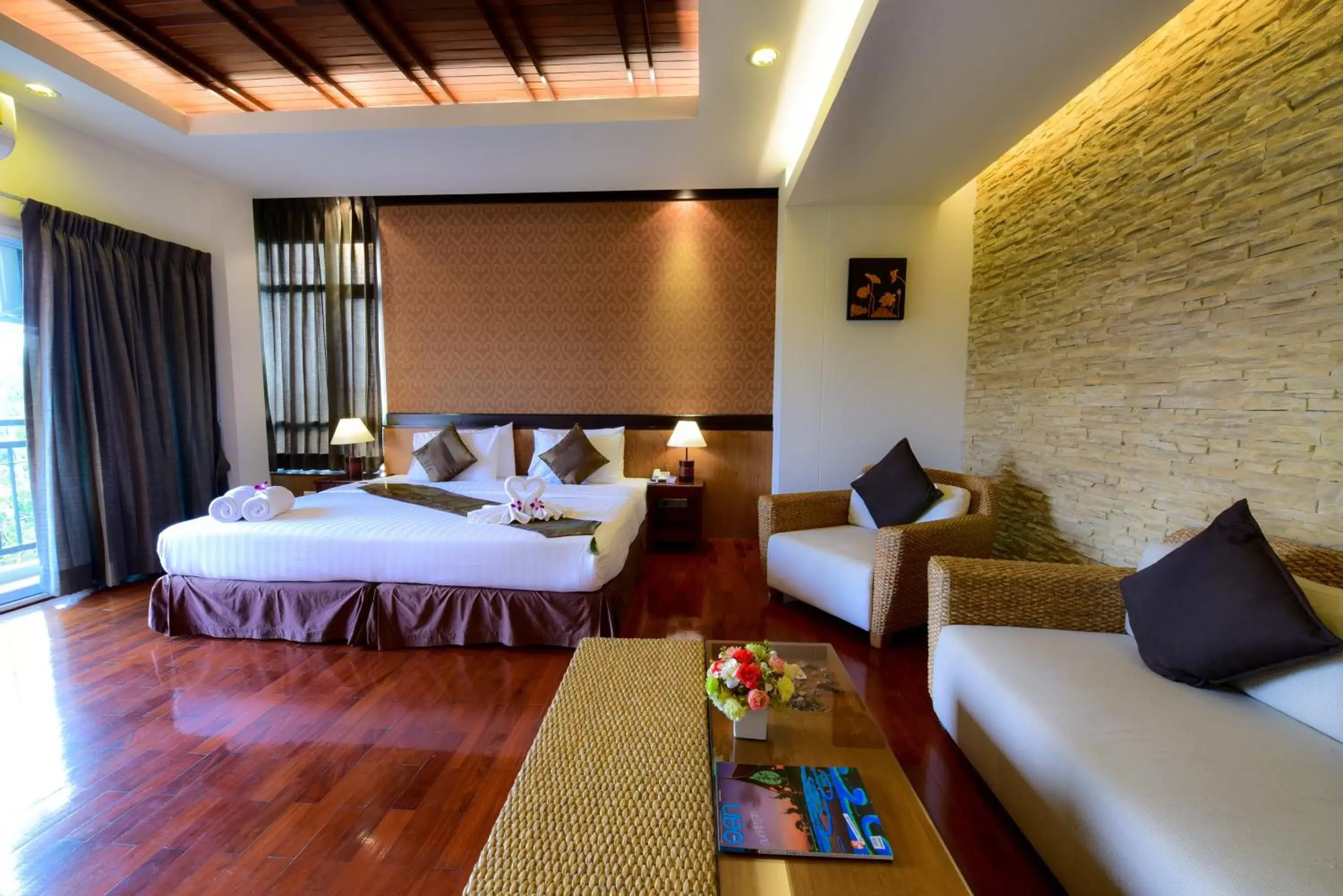 Living room in Rapeepan Ville Hotel