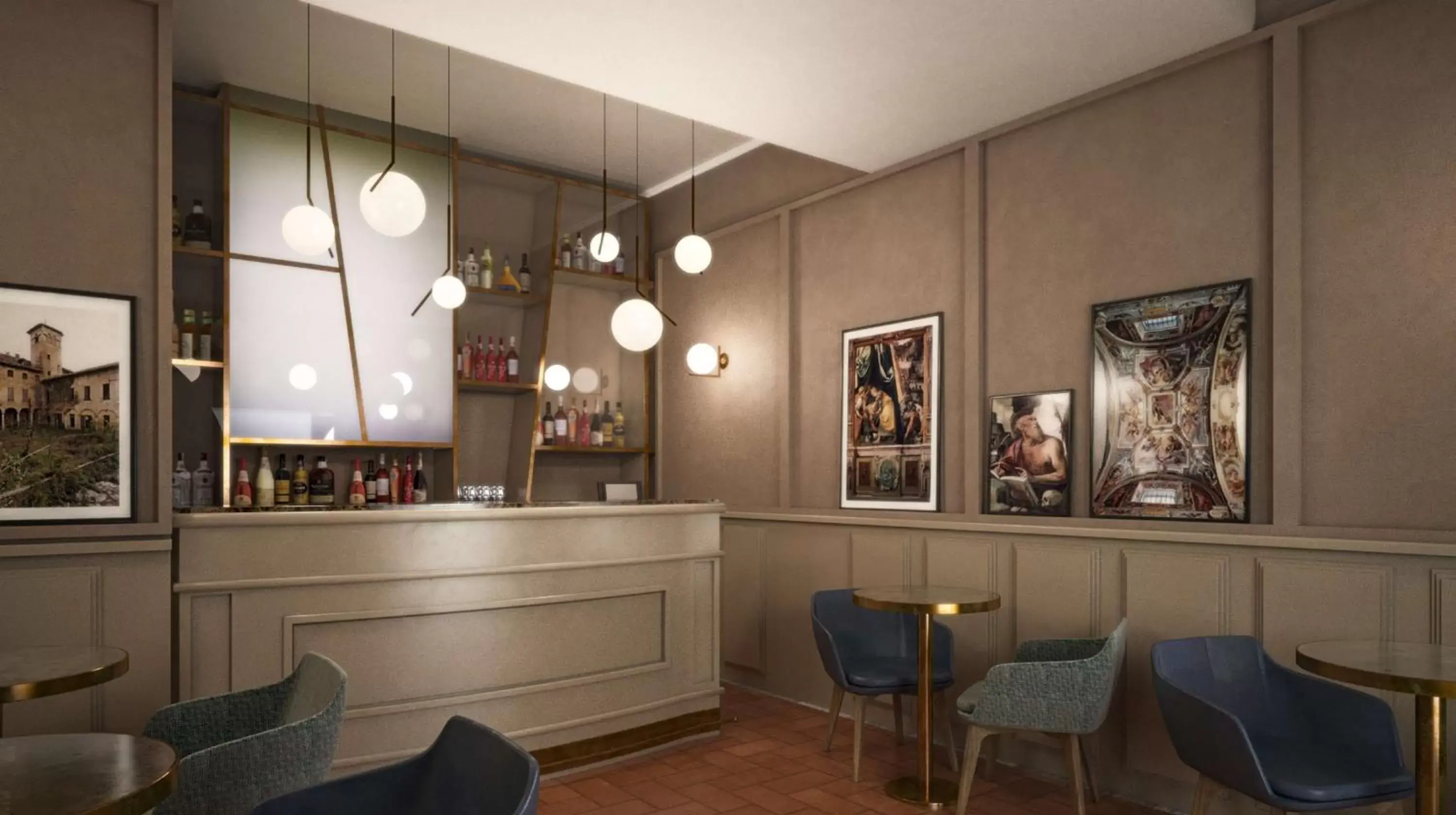 Lounge or bar, Lounge/Bar in Grand Hotel Villa Torretta, Curio Collection by Hilton