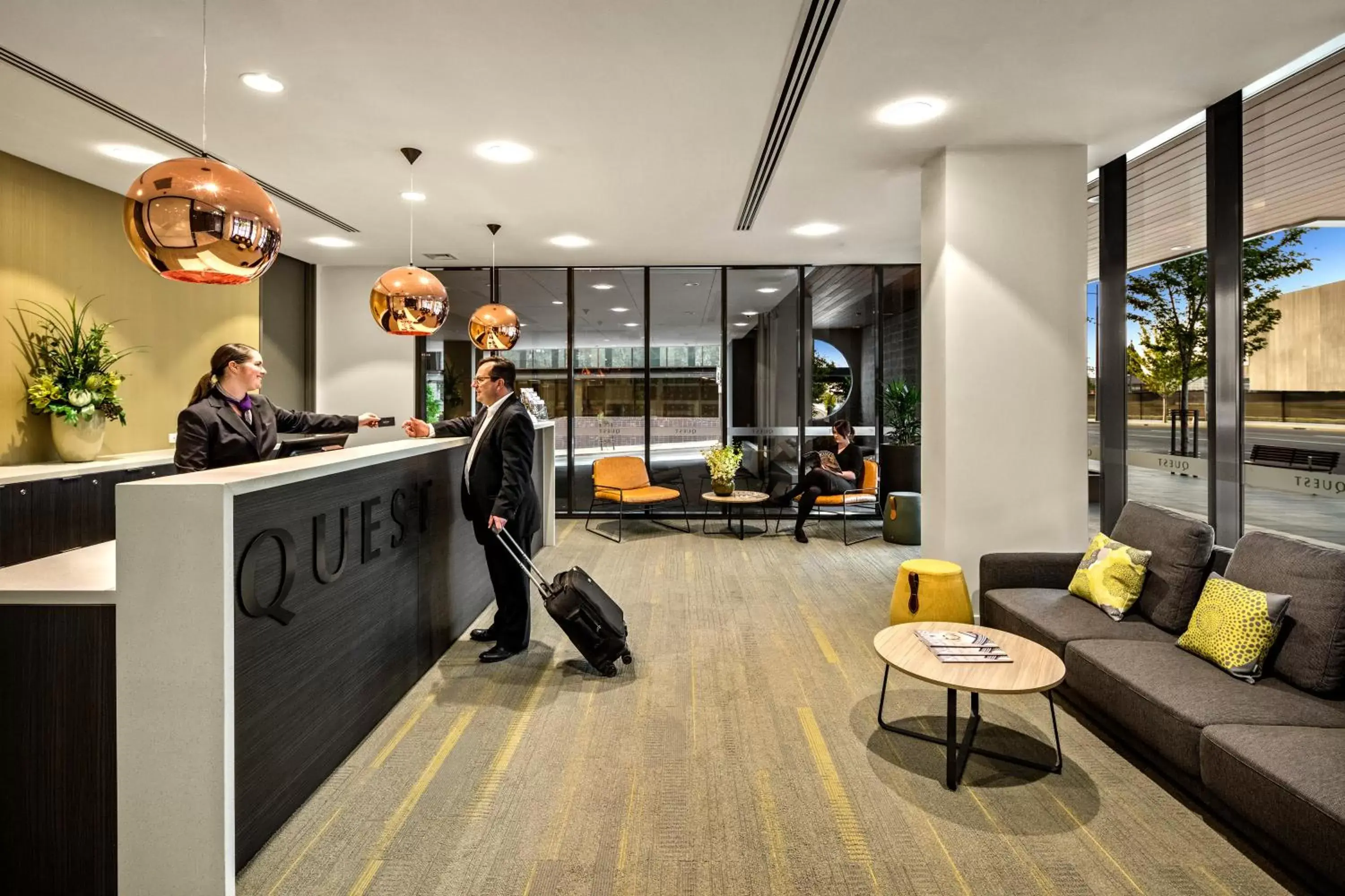 Lobby or reception, Lobby/Reception in Quest Dandenong Central