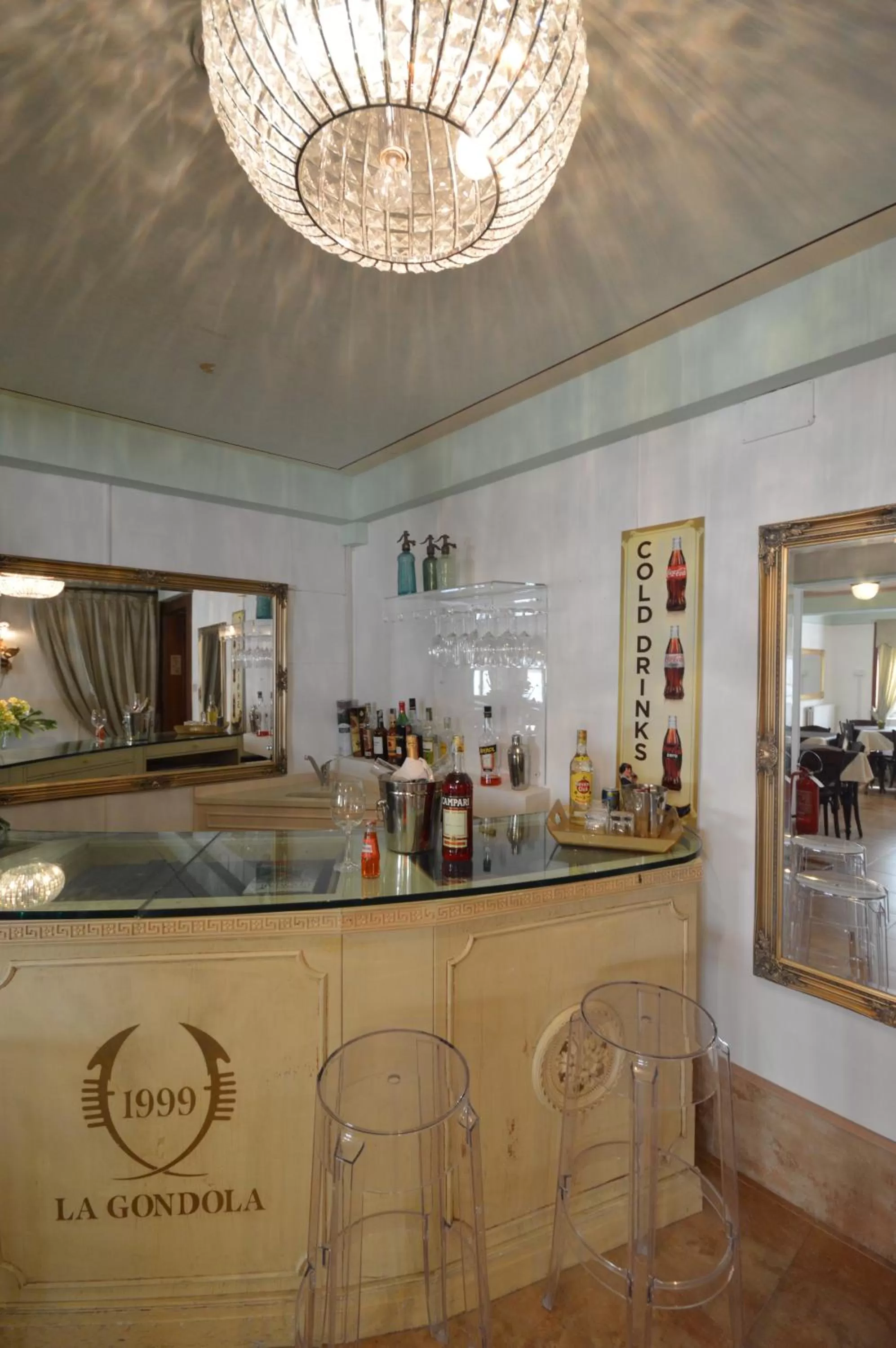 Lounge or bar in Albergo Marin