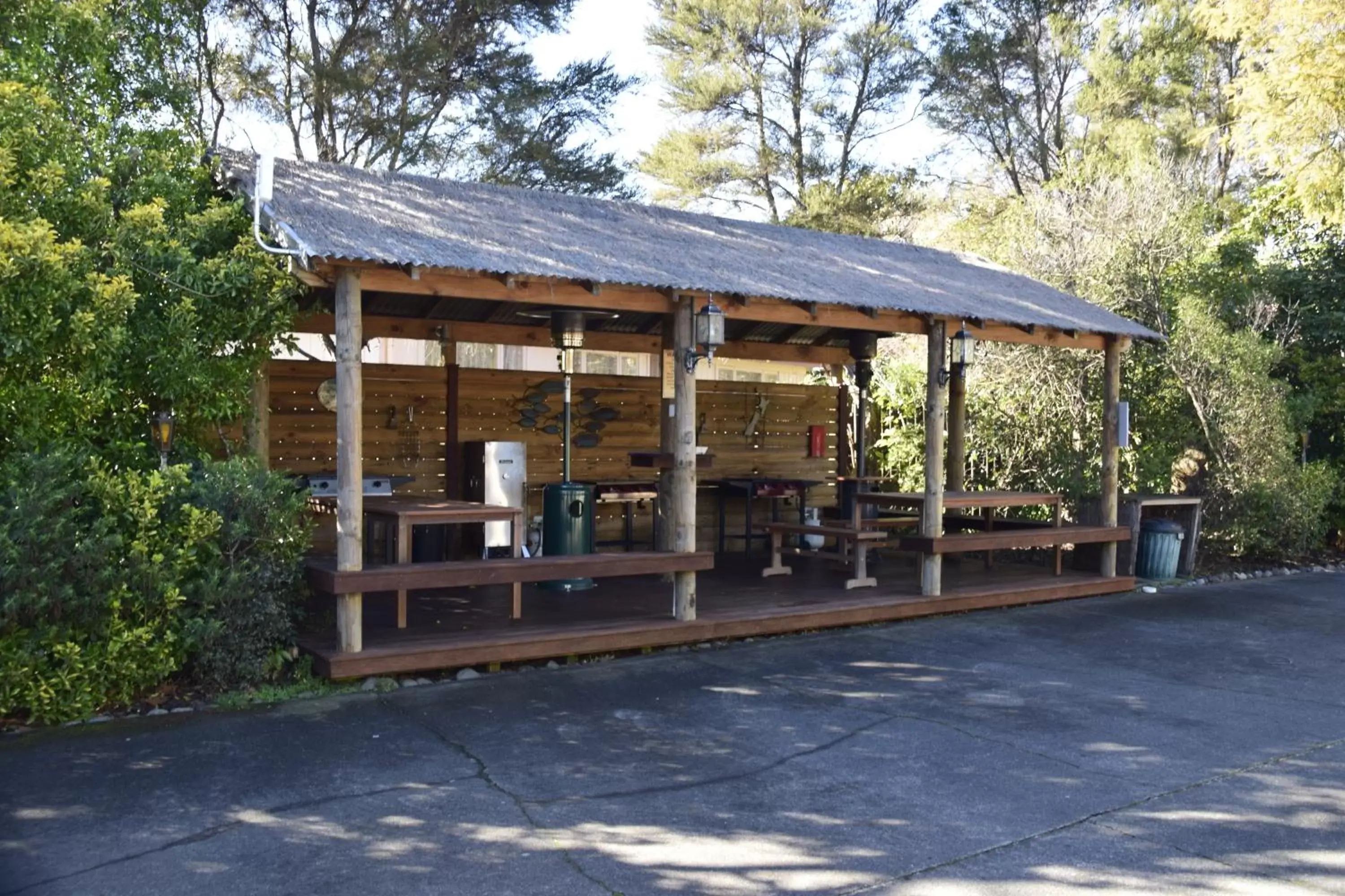 Garden in Judges Pool Motel Turangi