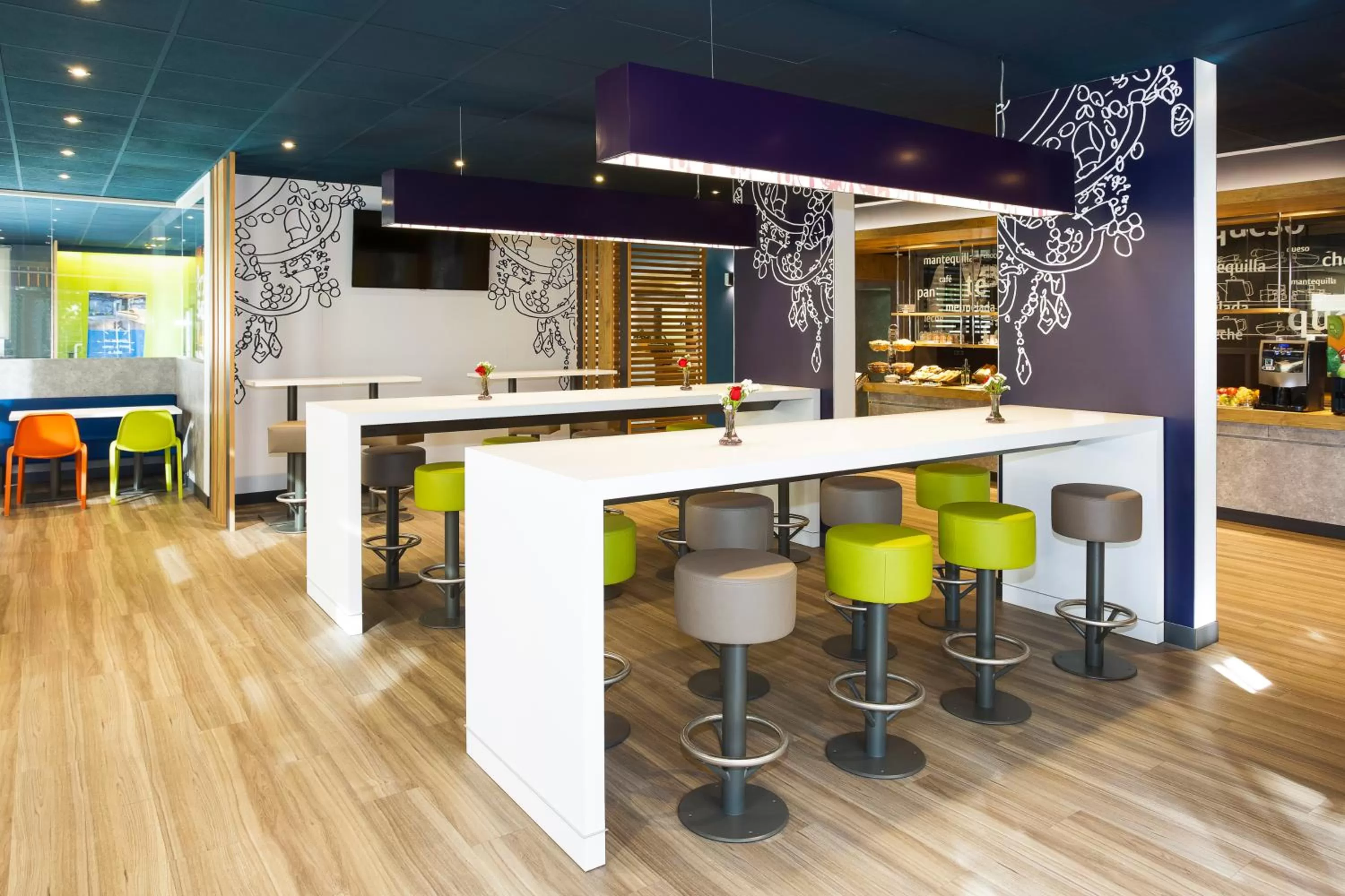 Communal lounge/ TV room in Ibis Budget Madrid Alcorcón Móstoles