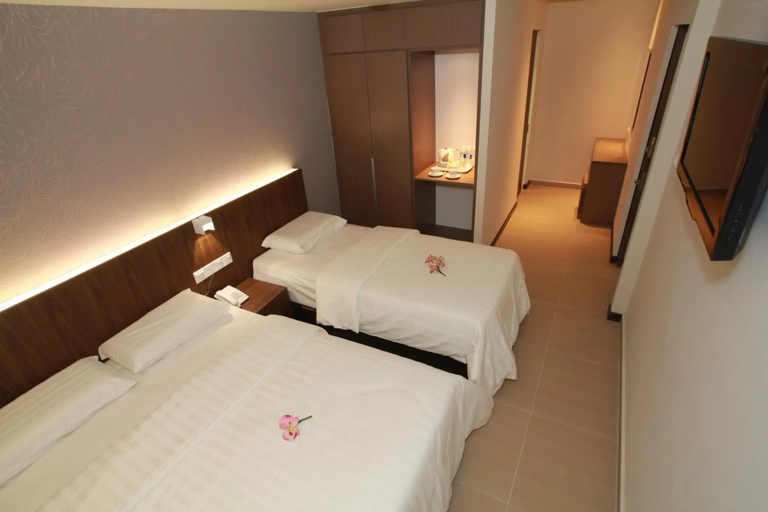 Bed in Tai Ichi Hotel Kuala Lumpur