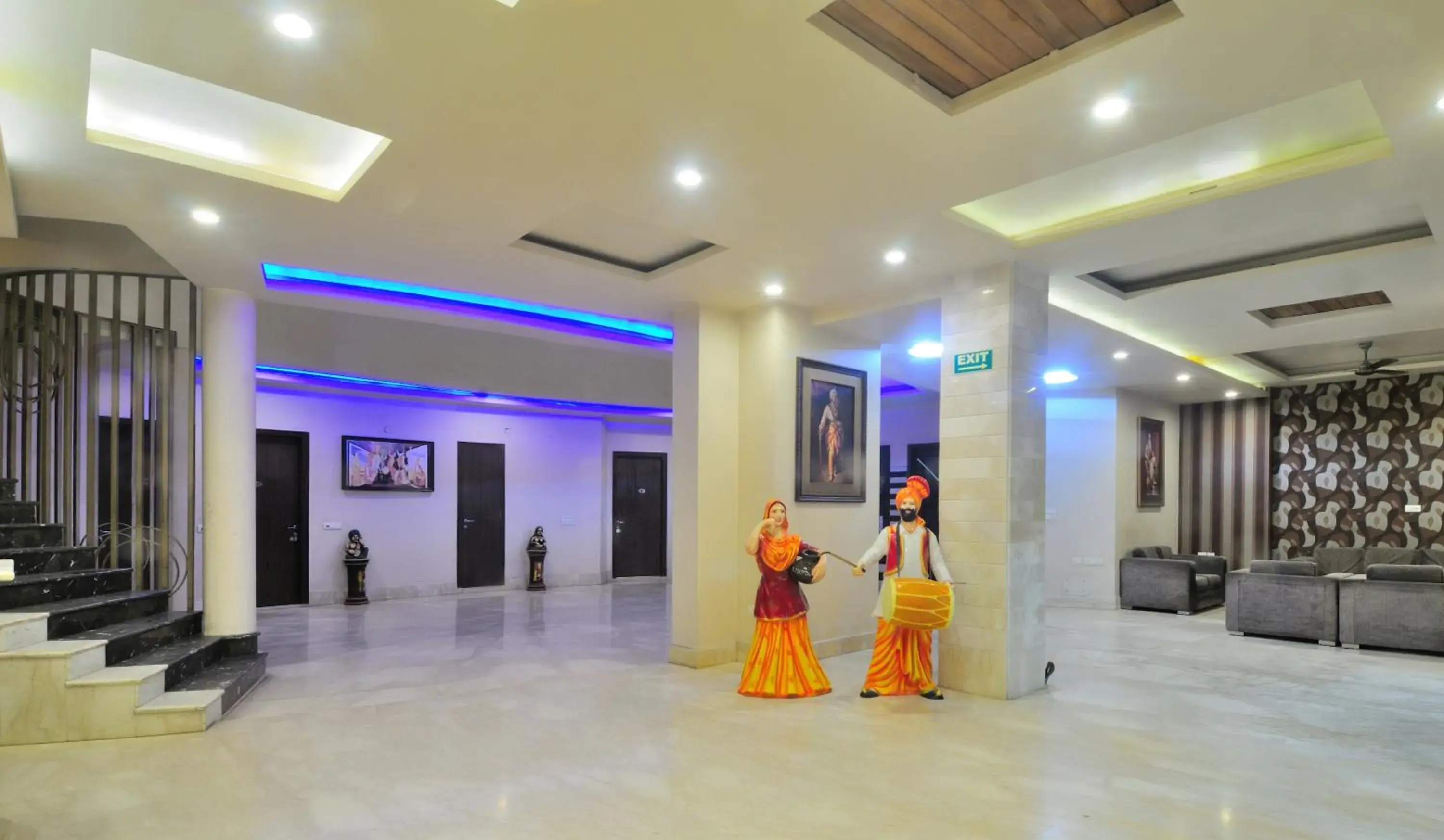 Lobby or reception in Hotel Shanti Villa