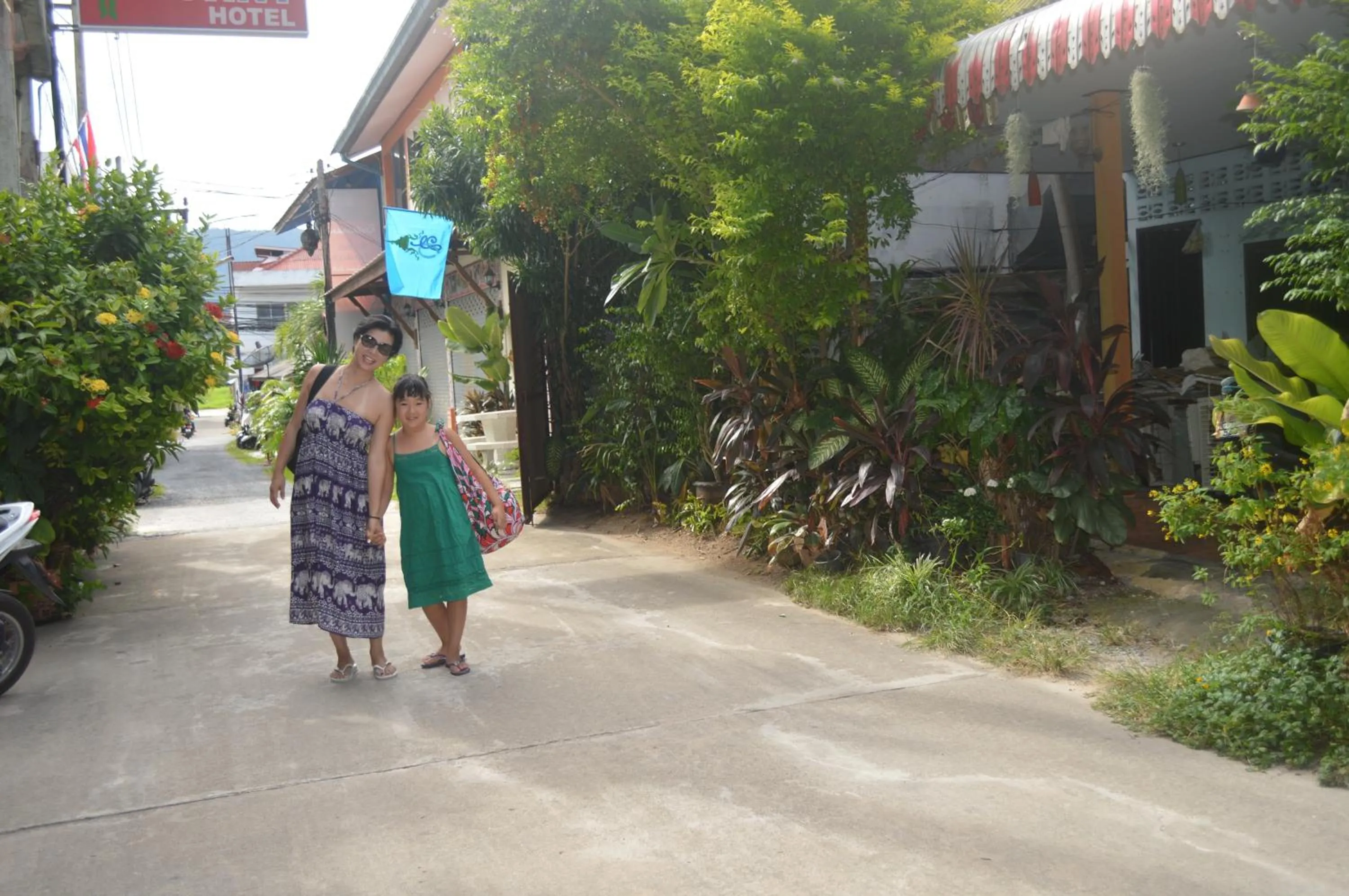 group of guests in Bonny Hotel 4 Floors No Elevator