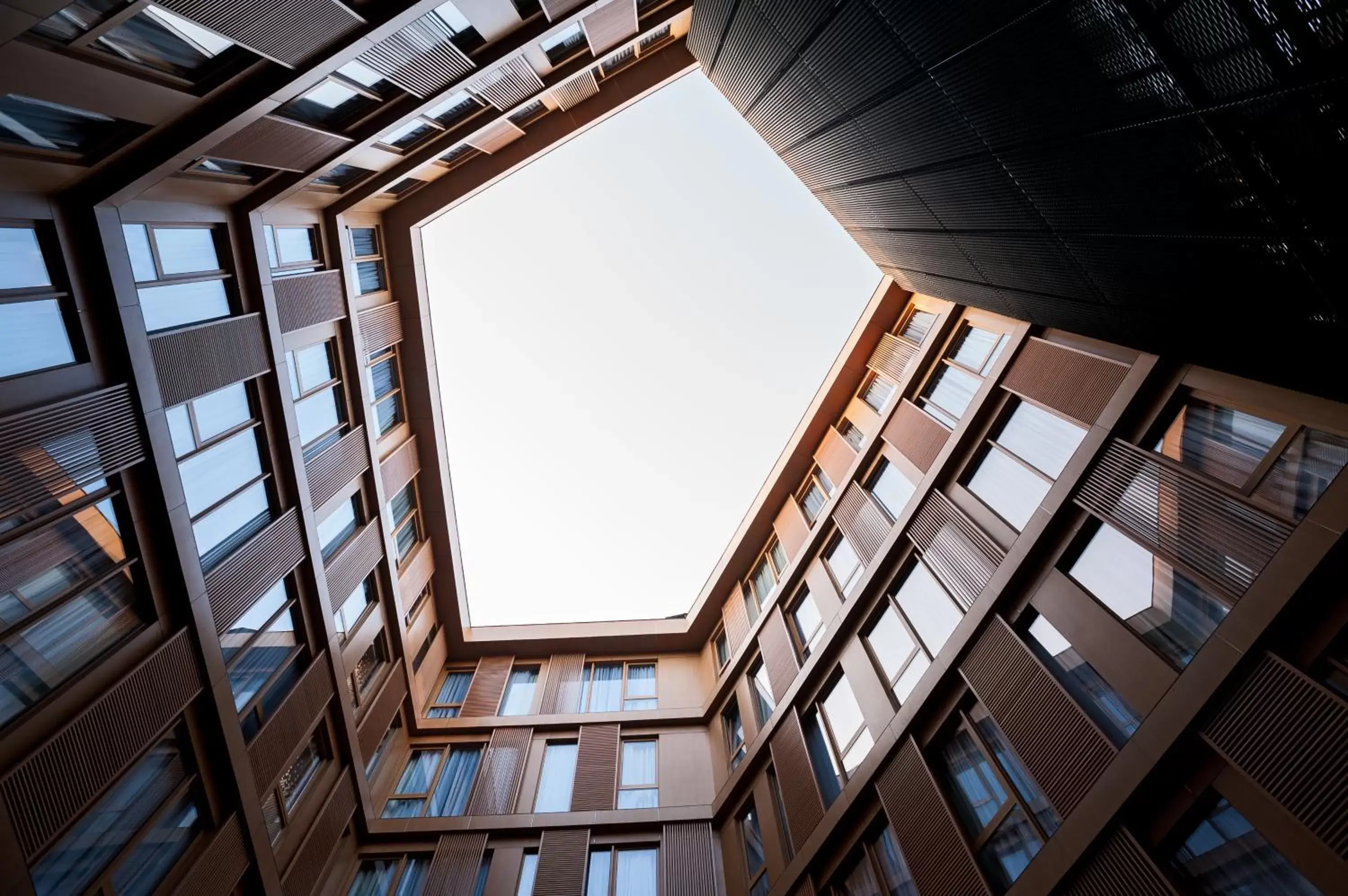 Inner courtyard view in Holiday Inn Express Tbilisi Avlabari, an IHG Hotel