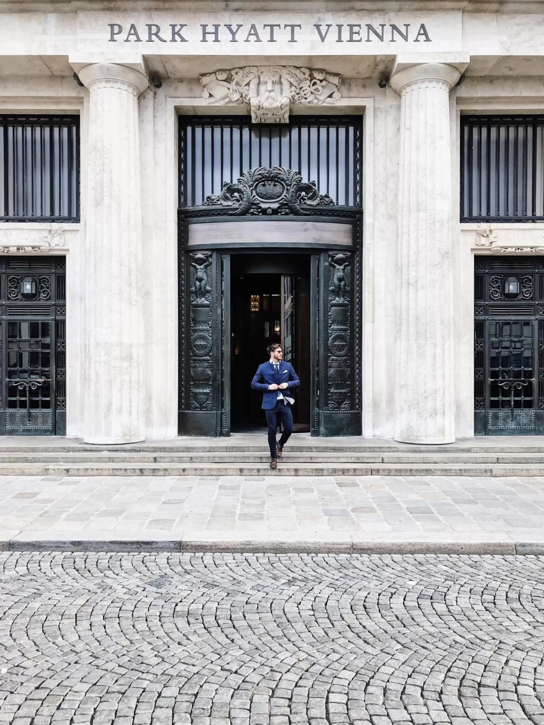 Property building in Park Hyatt Vienna