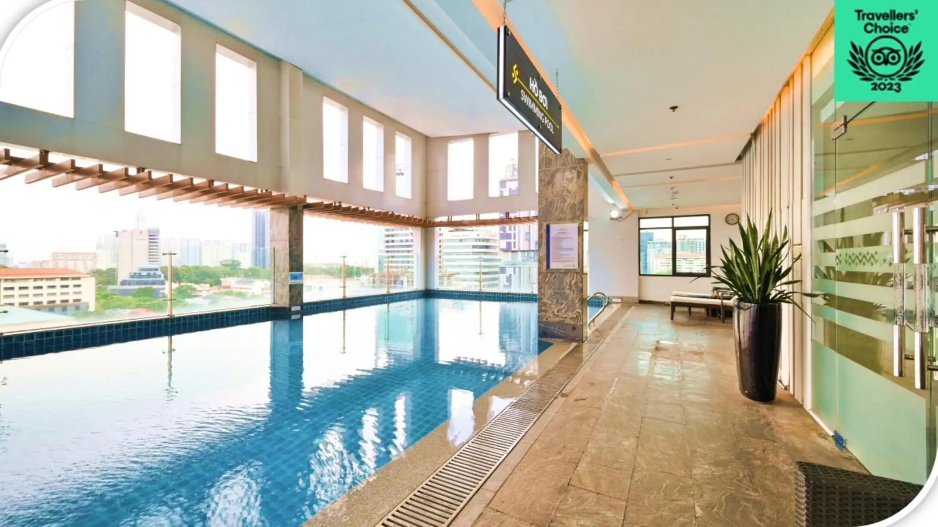 Swimming Pool in Muong Thanh Grand Saigon Centre Hotel