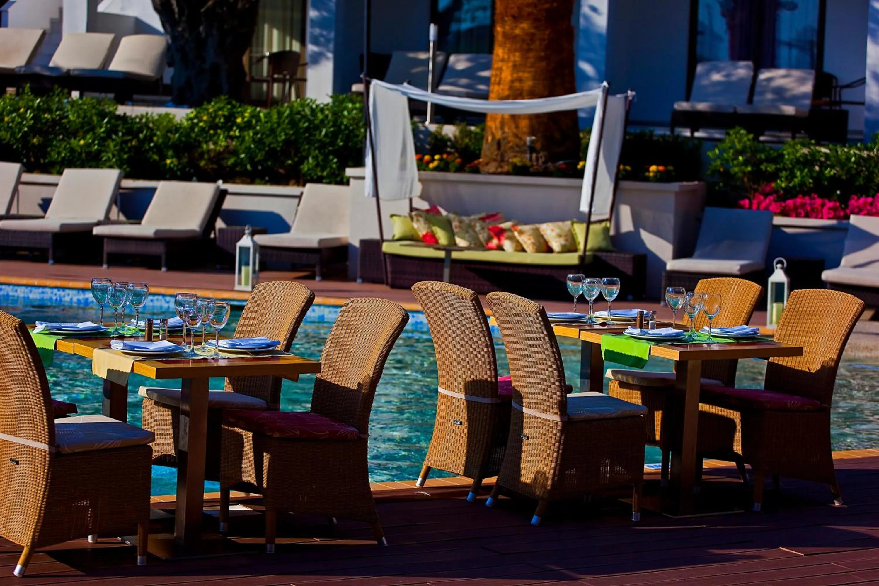 Restaurant/places to eat in Flegra Palace