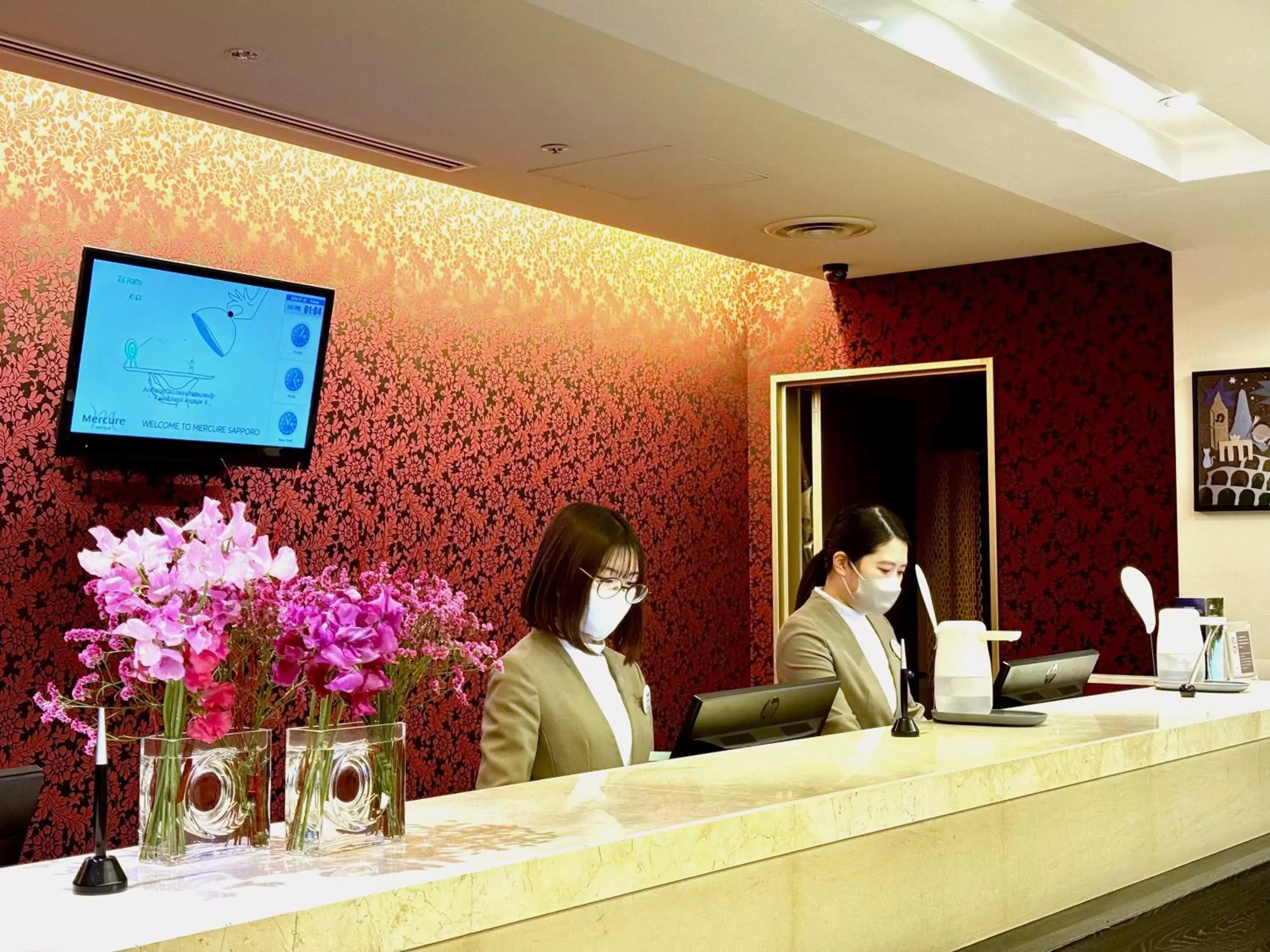 Staff, Lobby/Reception in Mercure Hotel Sapporo