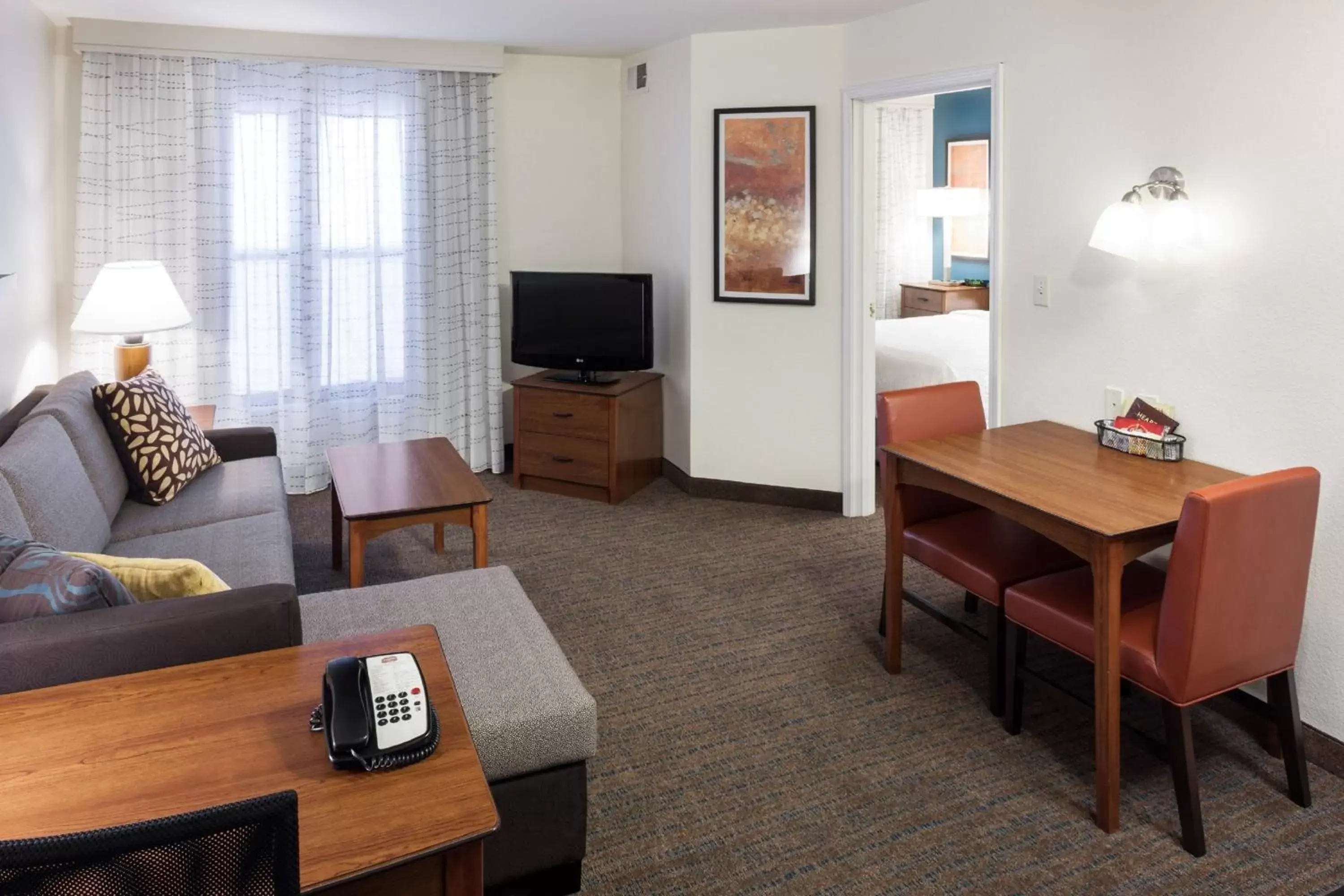 Bedroom, Seating Area in Residence Inn by Marriott San Bernardino