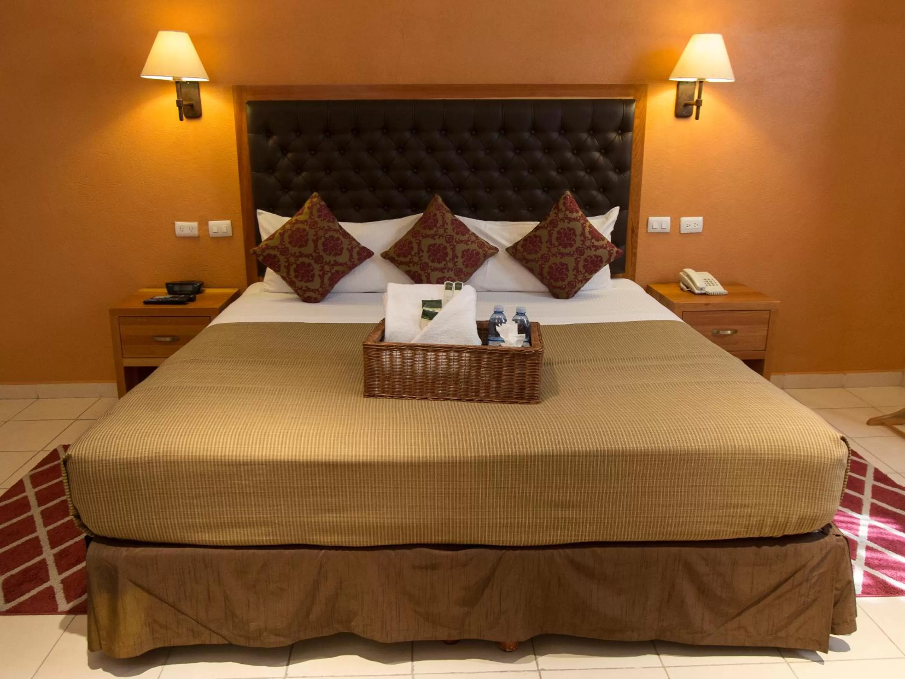 Bed in Hotel Rio Queretaro