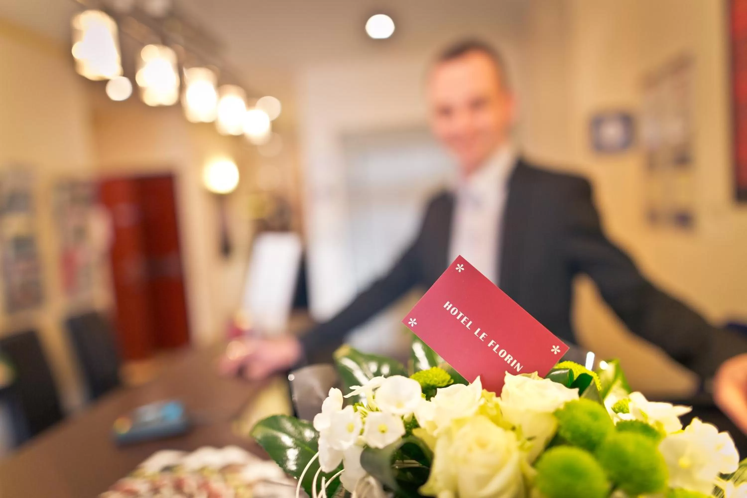 Decorative detail in Hôtel Le Florin