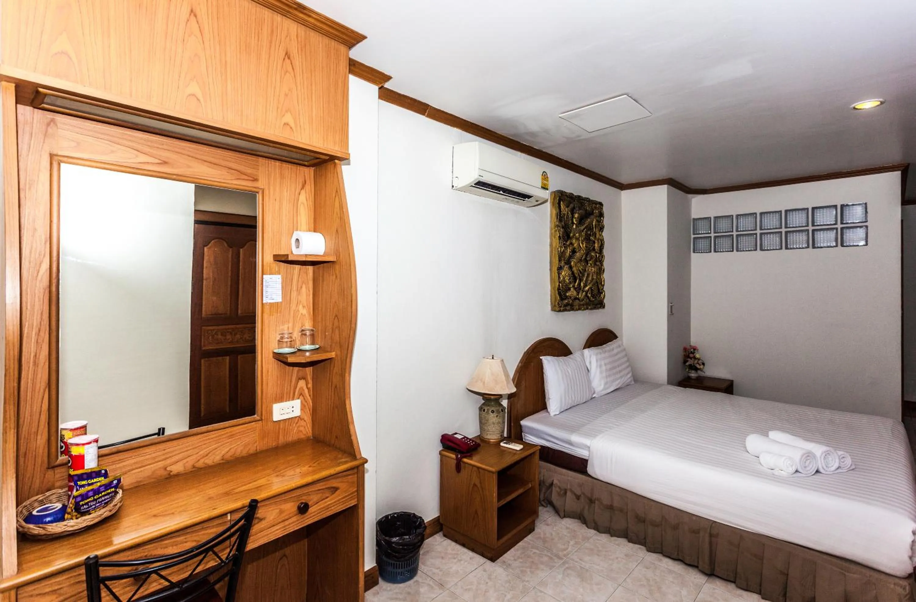 Bed in Andaman Sea Patong