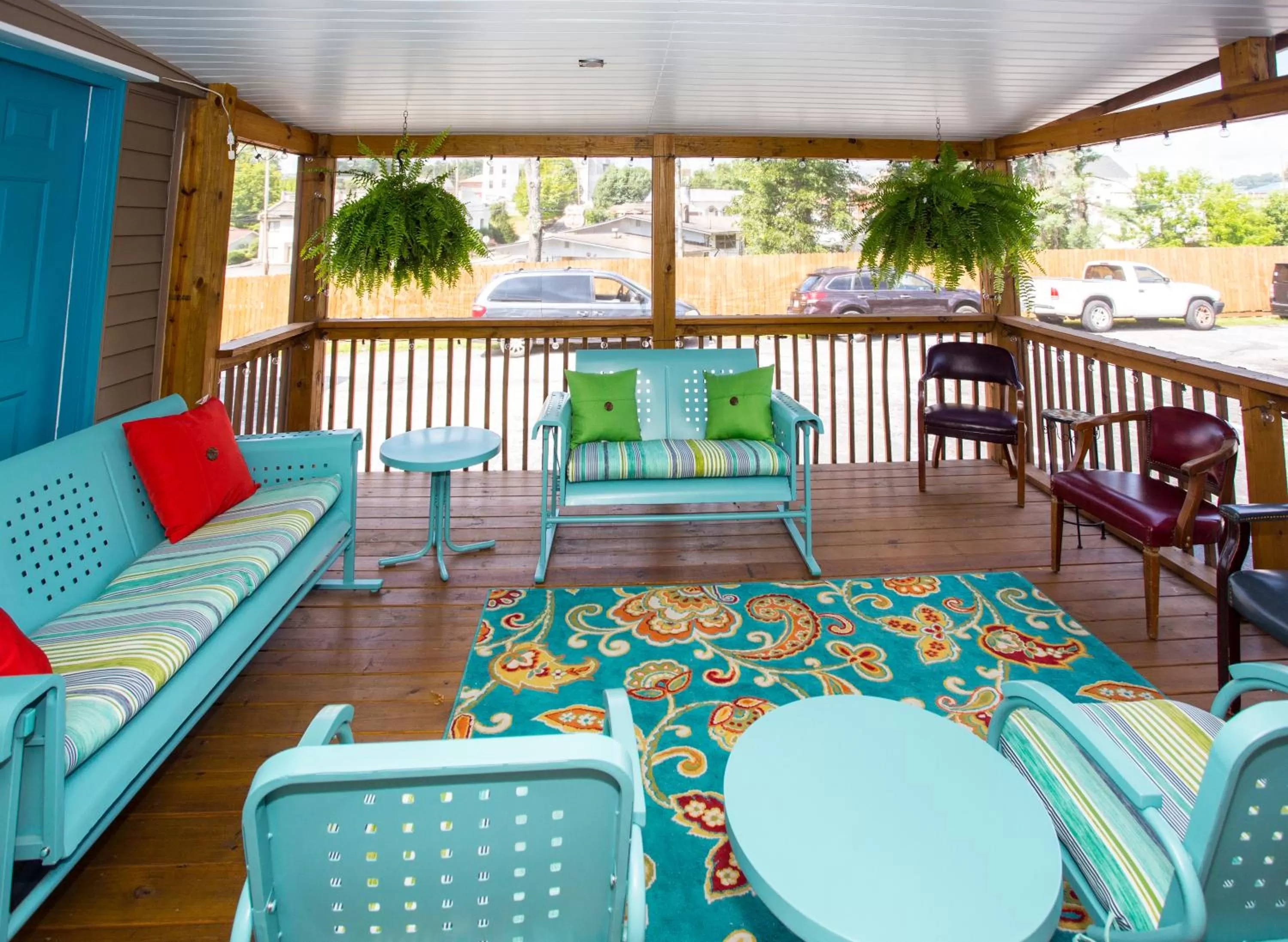 Patio in Sunset Motel