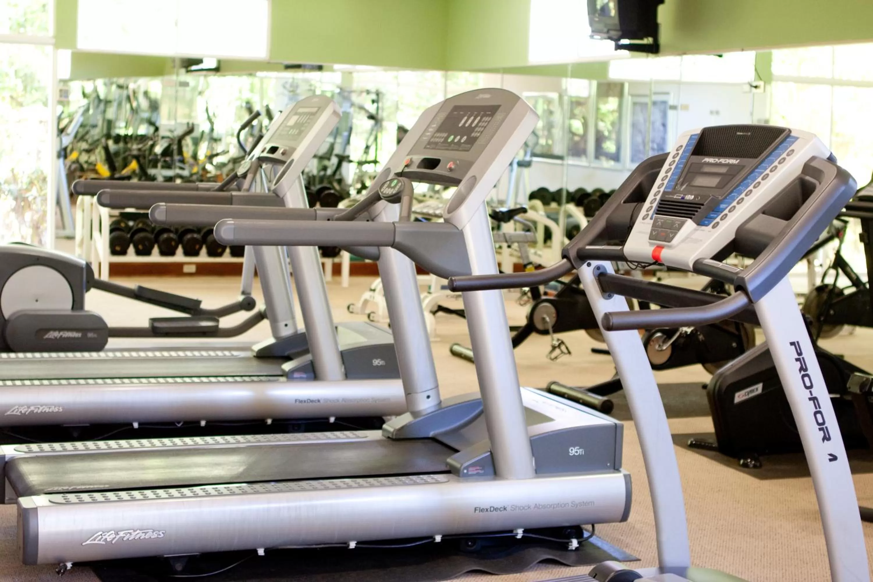 Fitness centre/facilities in Hotel Globales Camino Real Managua