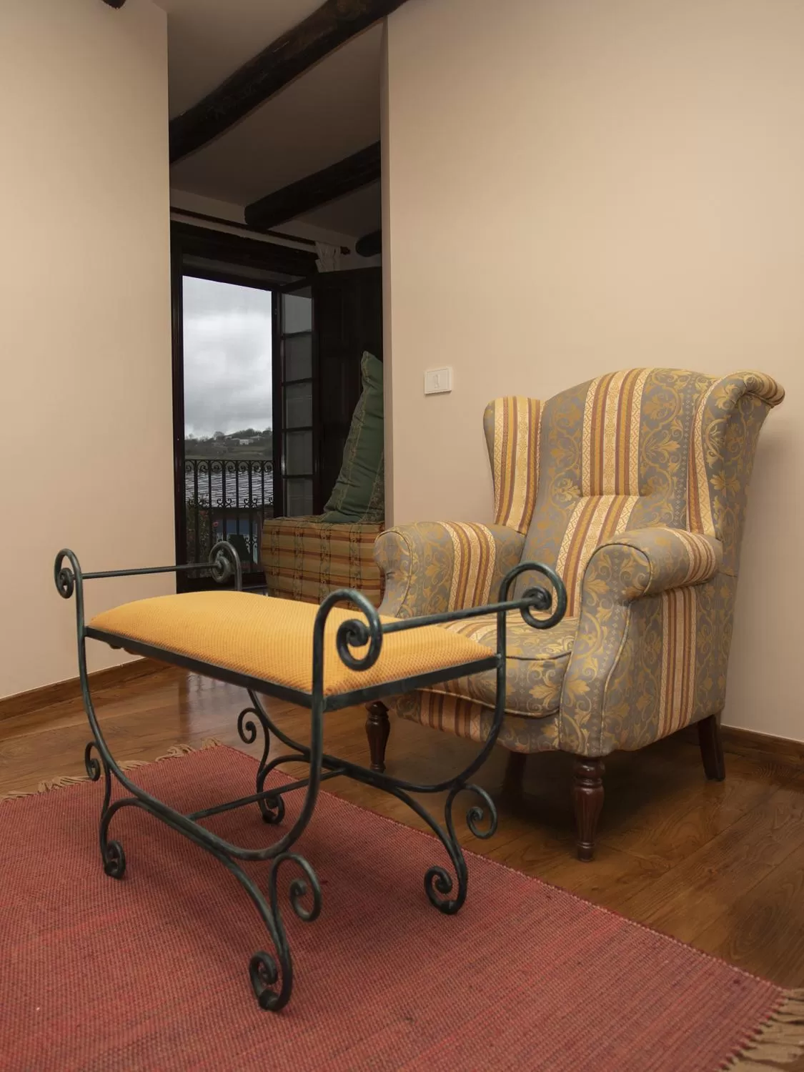 Balcony/Terrace, Seating Area in Hotel Casa de Díaz