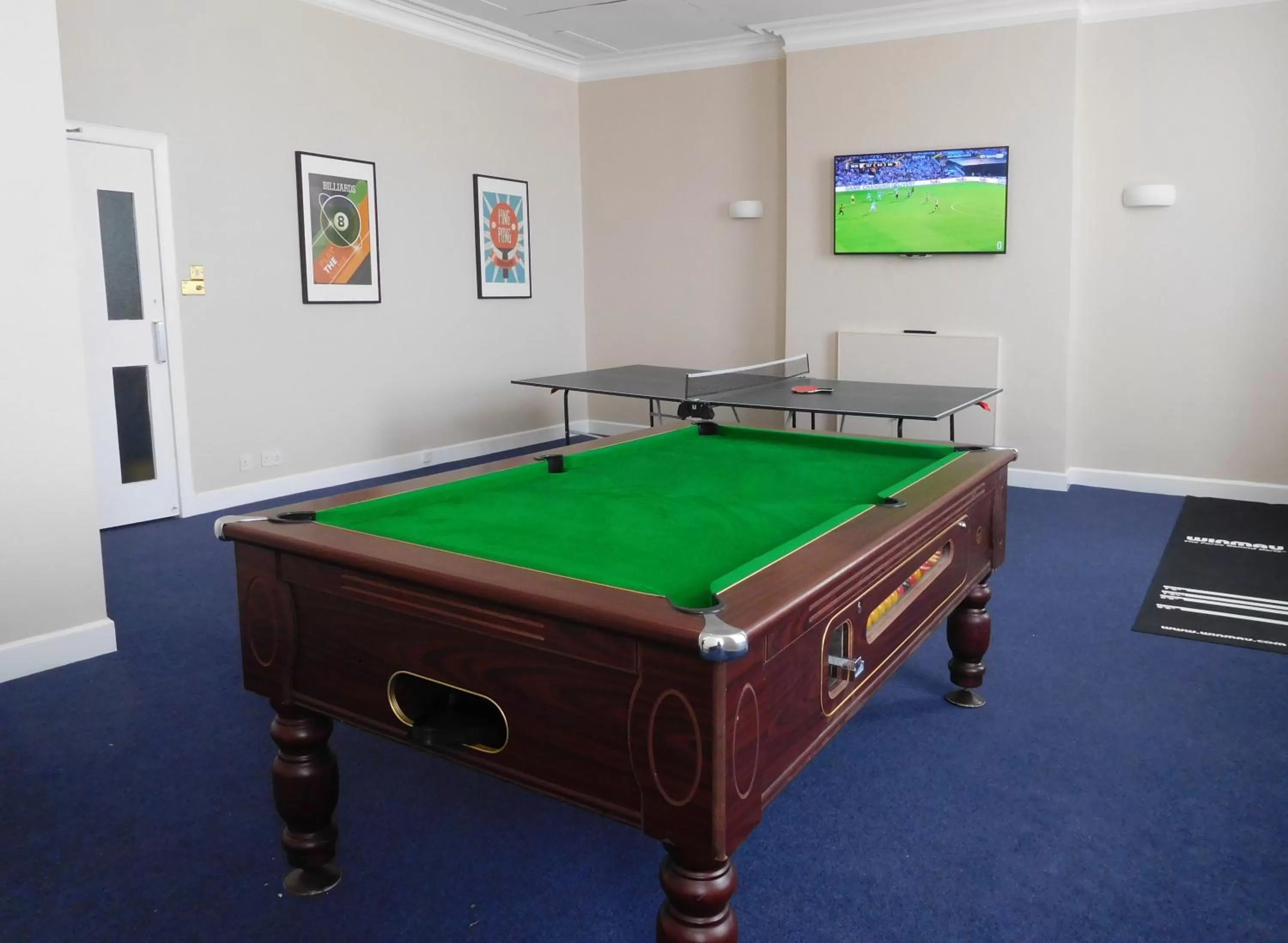 Game Room in Cross Keys Hotel, Kelso