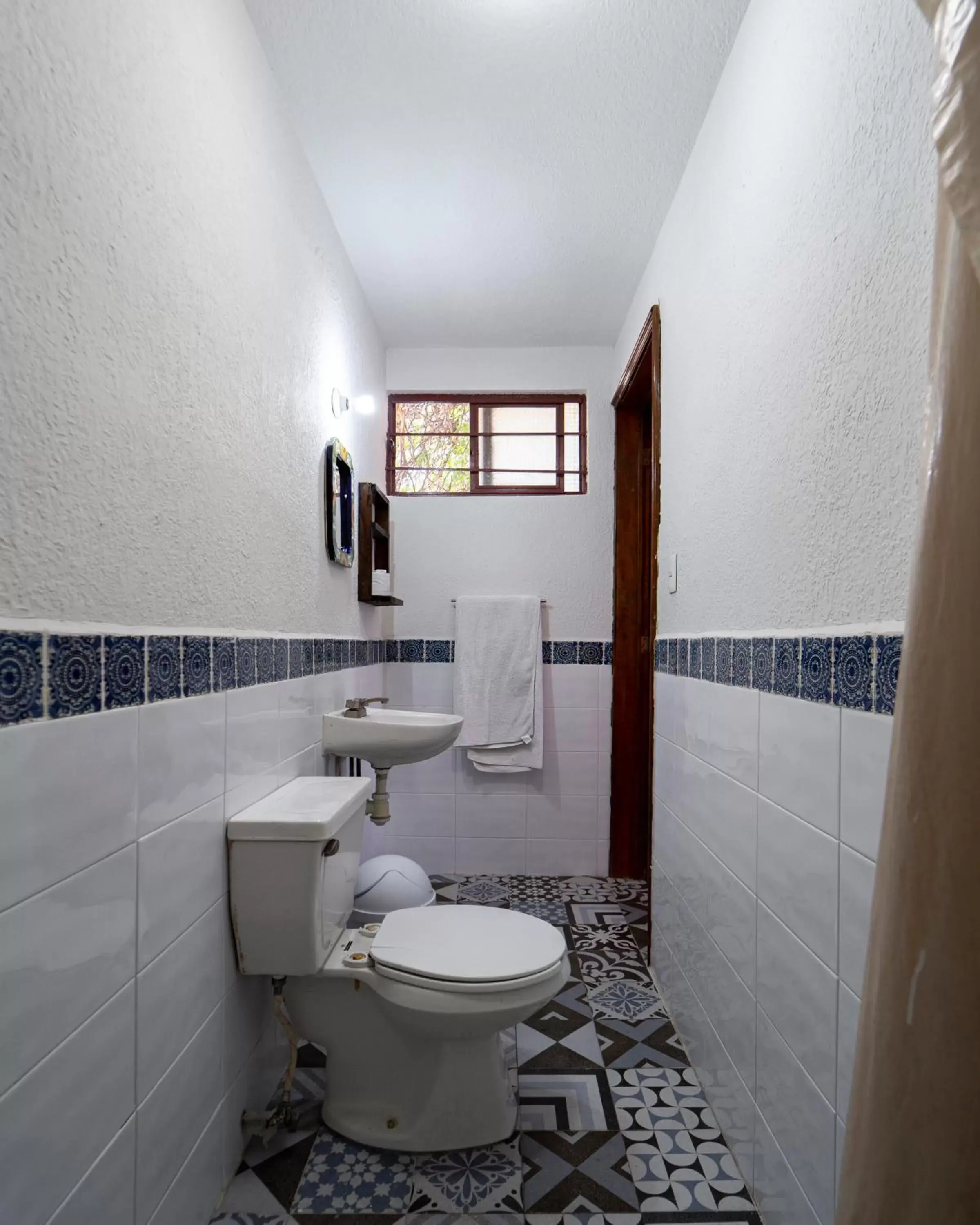 Bathroom in Hotel Posada Bugambilias