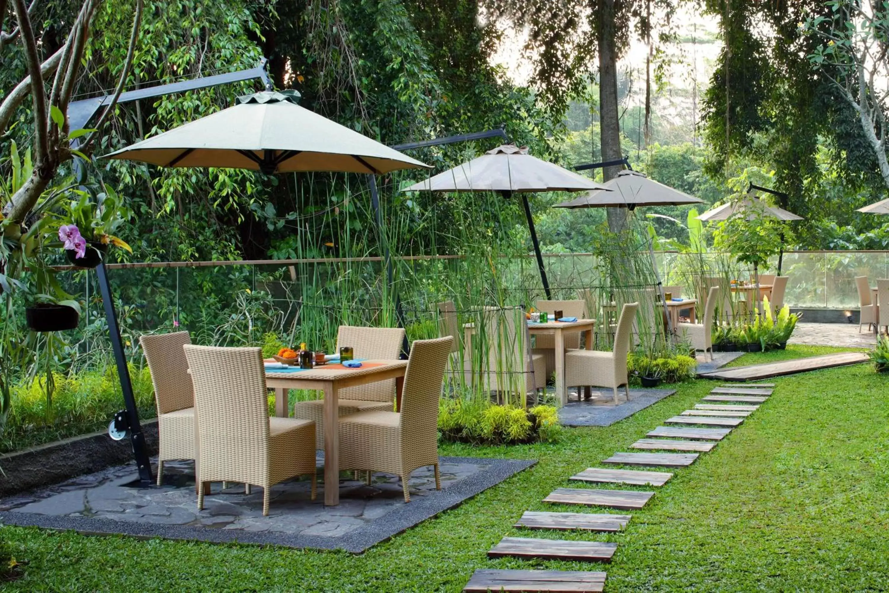 Restaurant/places to eat, Garden in Sthala, A Tribute Portfolio Hotel, Ubud Bali