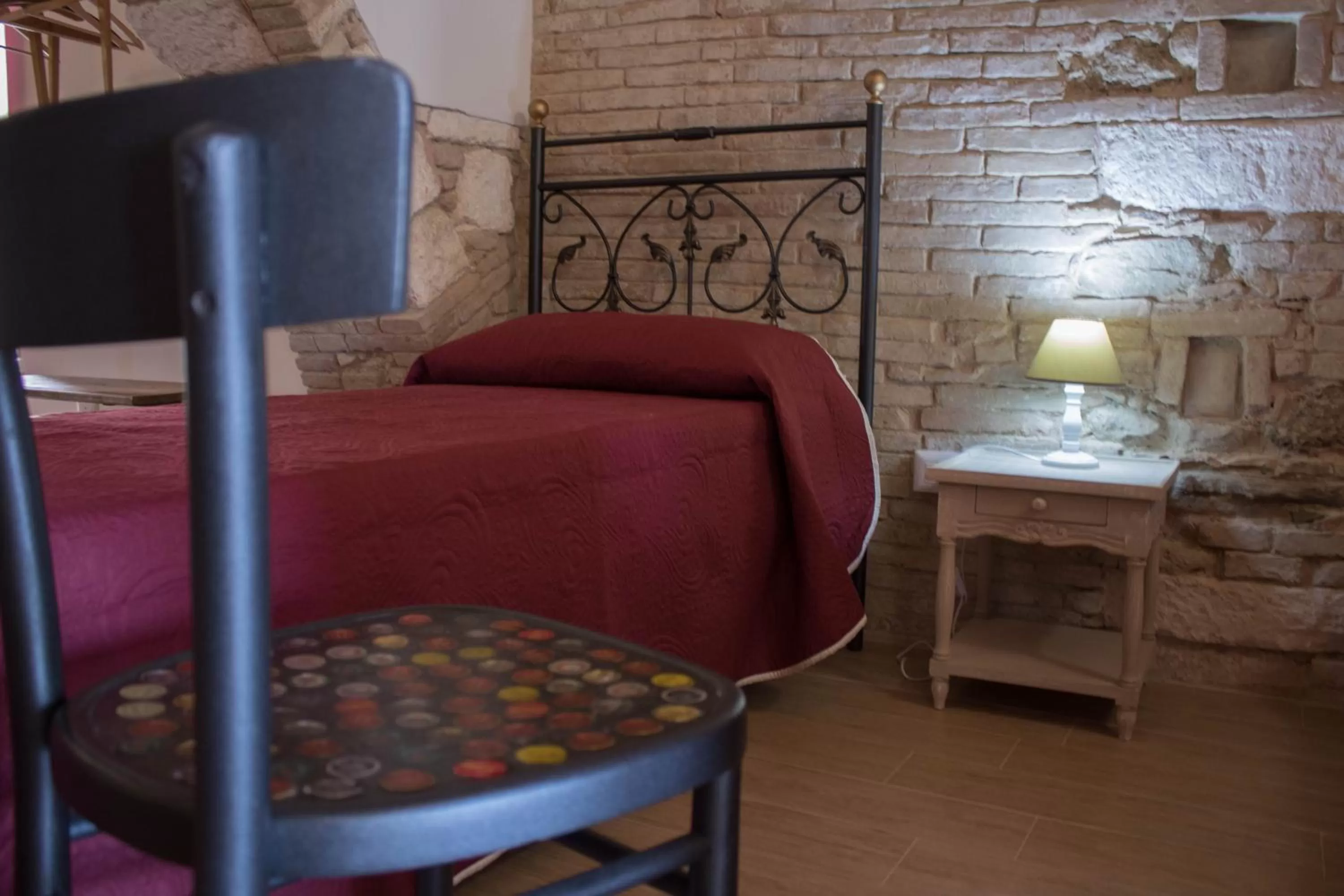 Decorative detail, Seating Area in Residenza delle Grazie