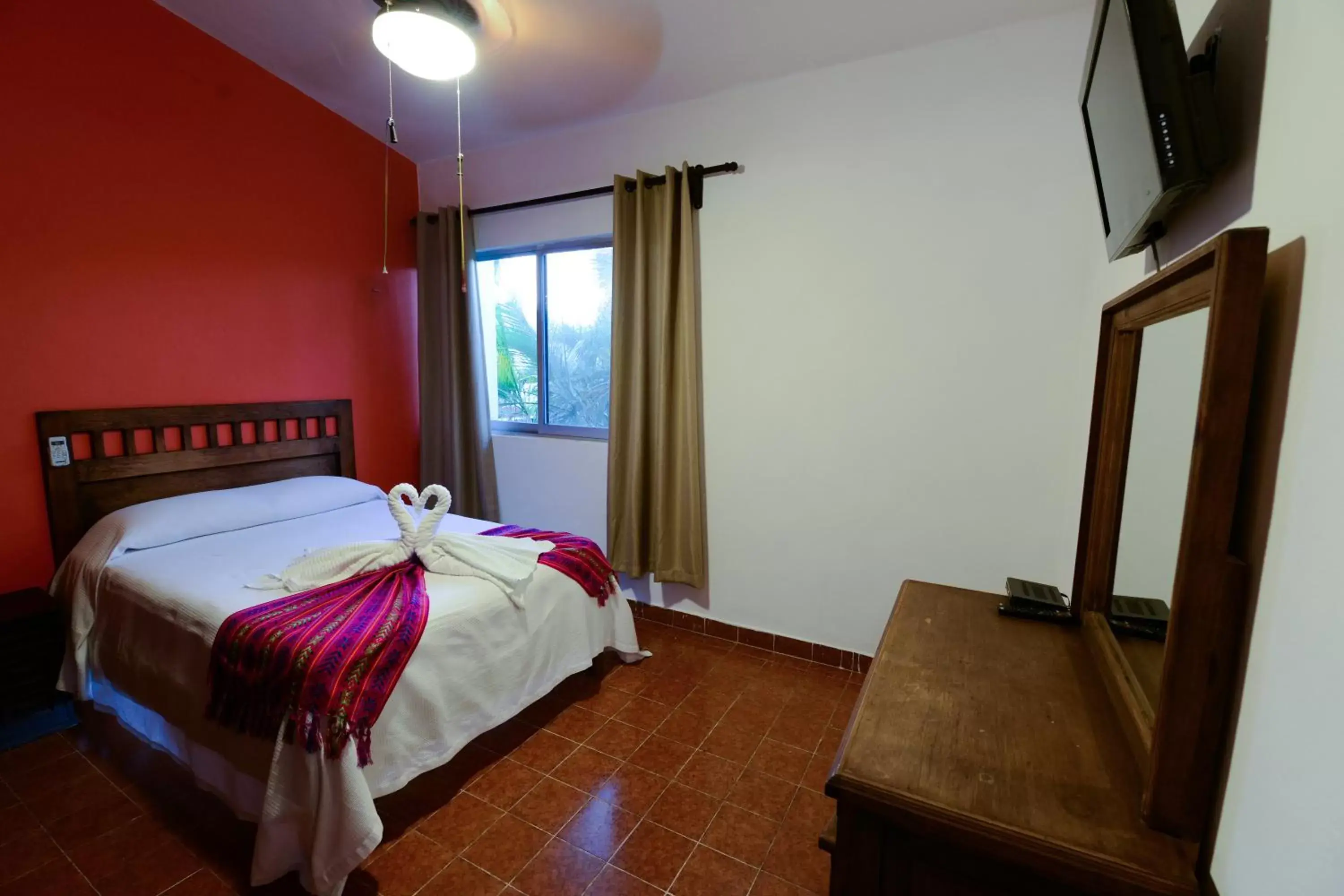 Bed in Hotel Villas Colibrí Suites & Bungalows