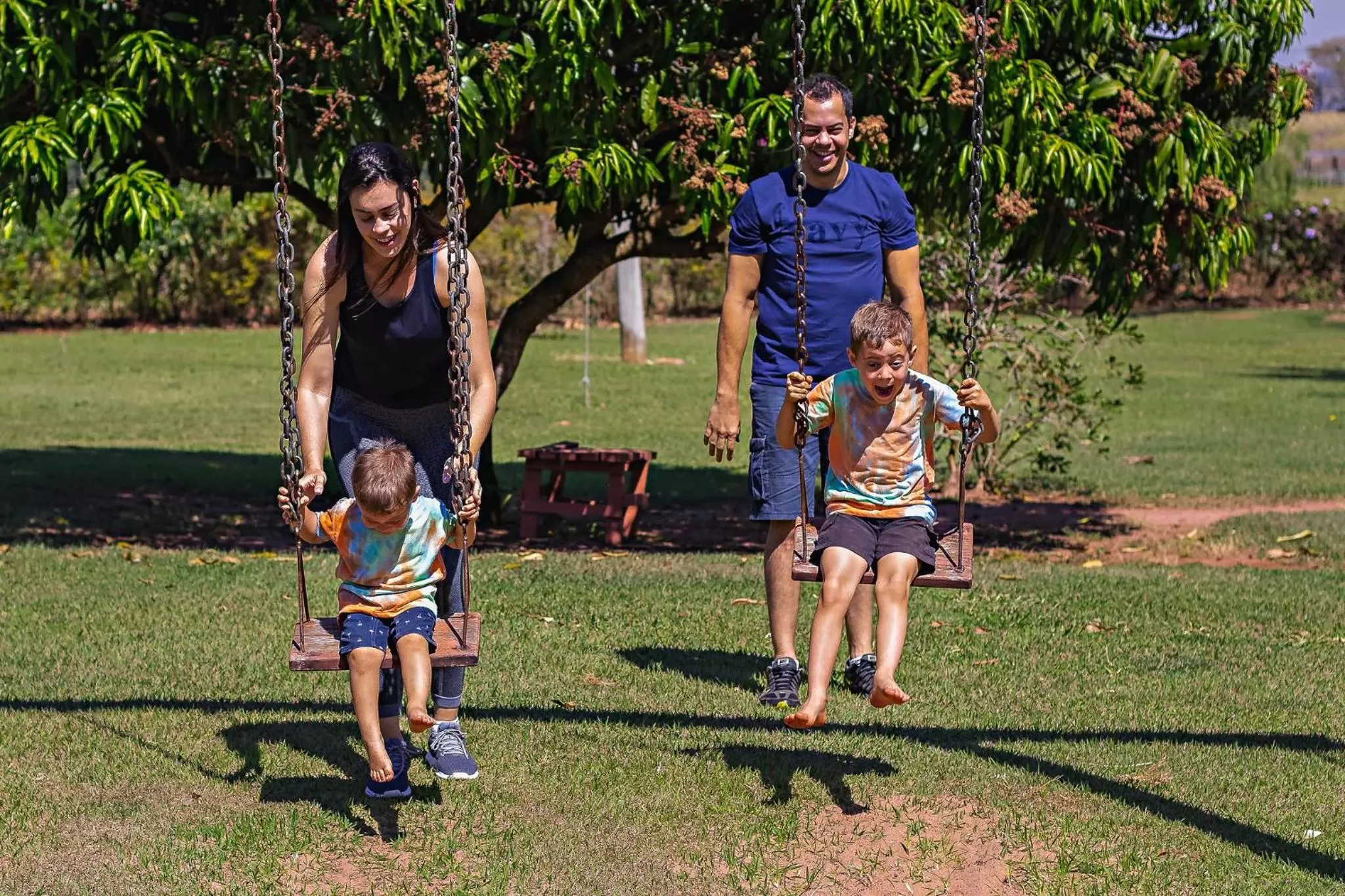 Children play ground in Pousada Pé na Terra