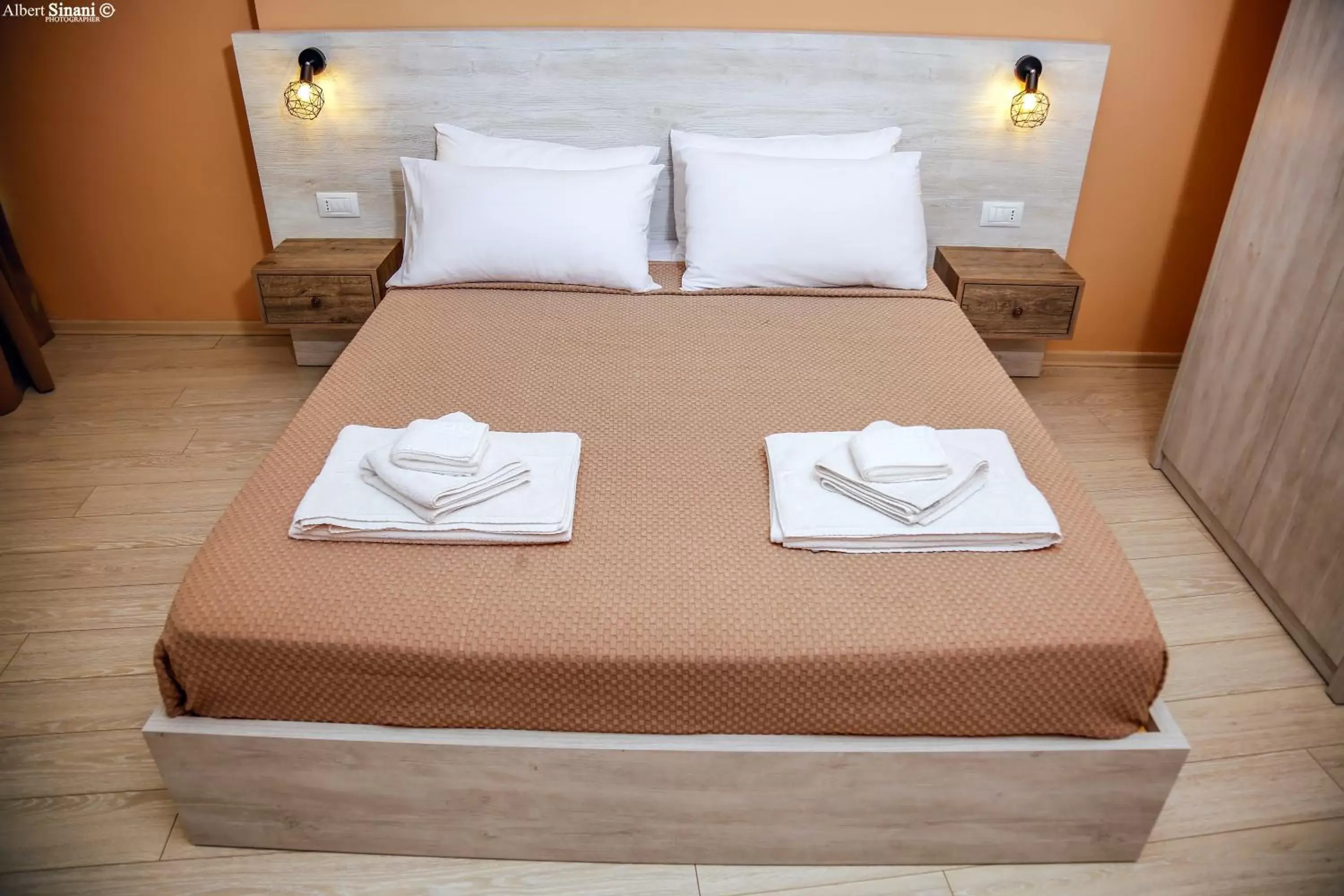 Bed in Arc Hotel Tirana