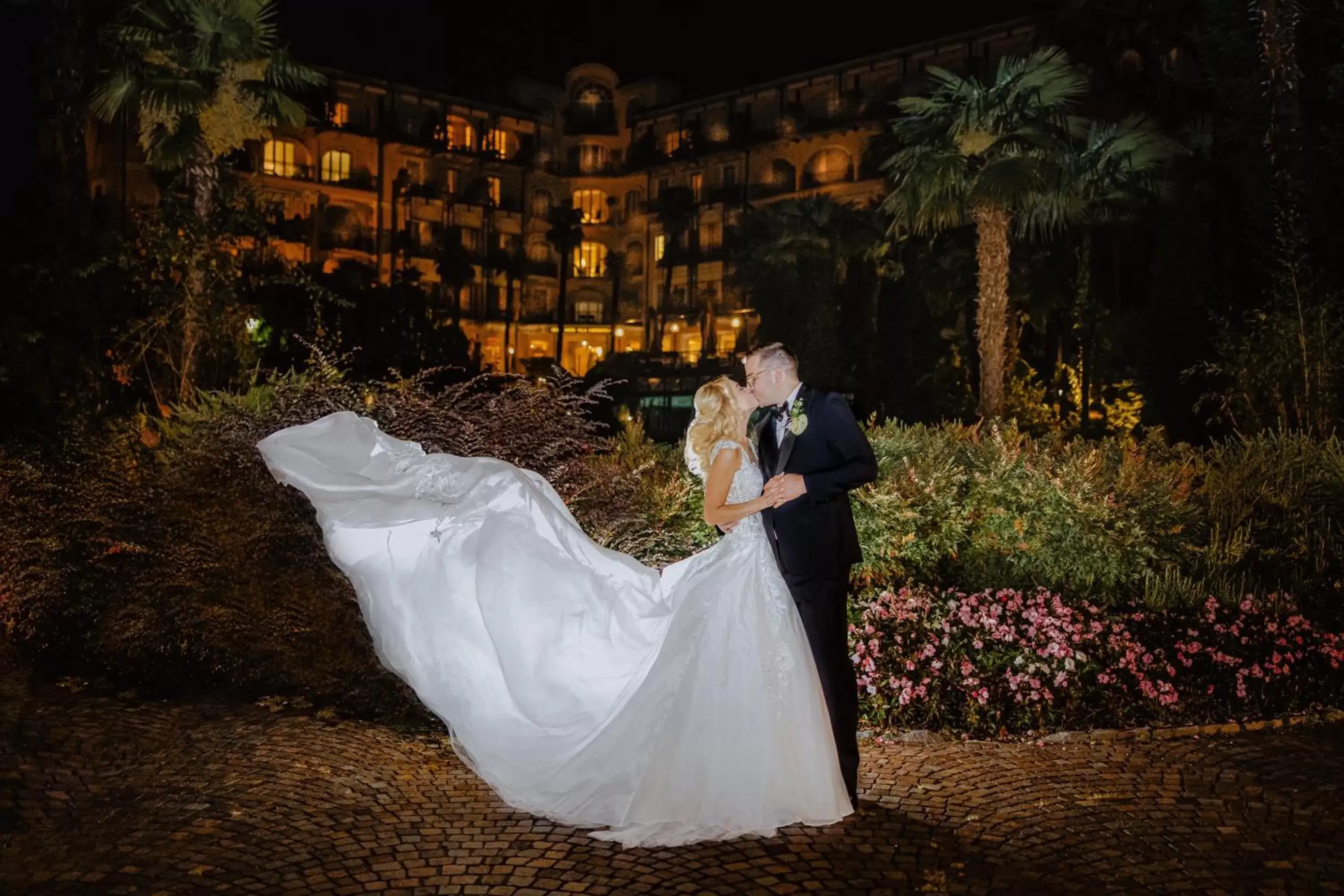 Property building in Grand Hotel Villa Castagnola Property building in Grand Hotel Villa Castagnola