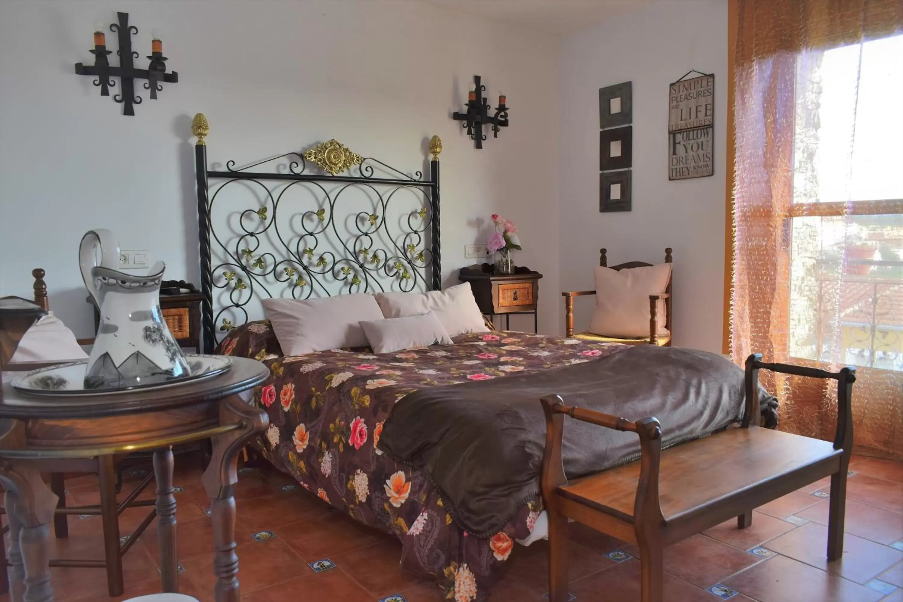 Photo of the whole room, Bed in POSADA EL ARRIERO