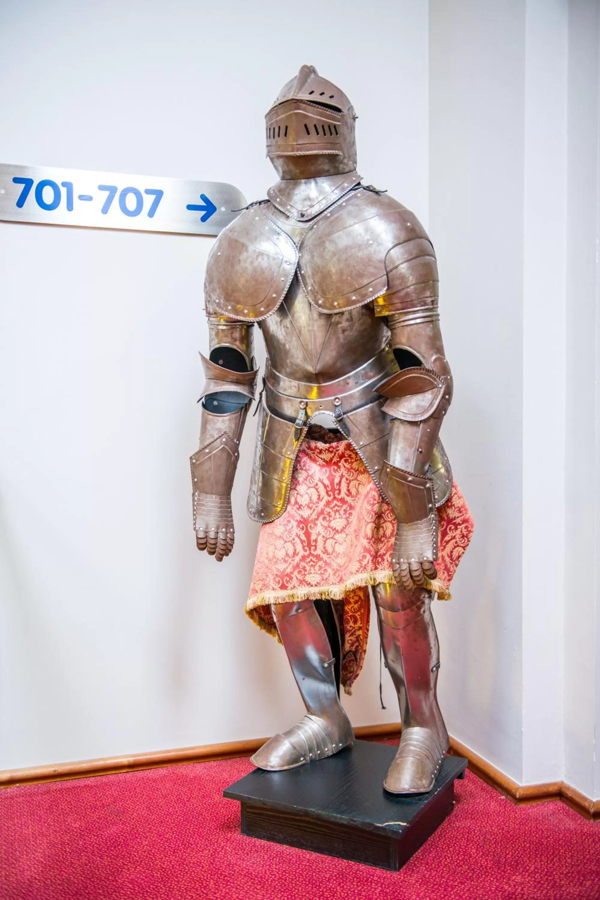 Decorative detail in Hotel zum Ritter