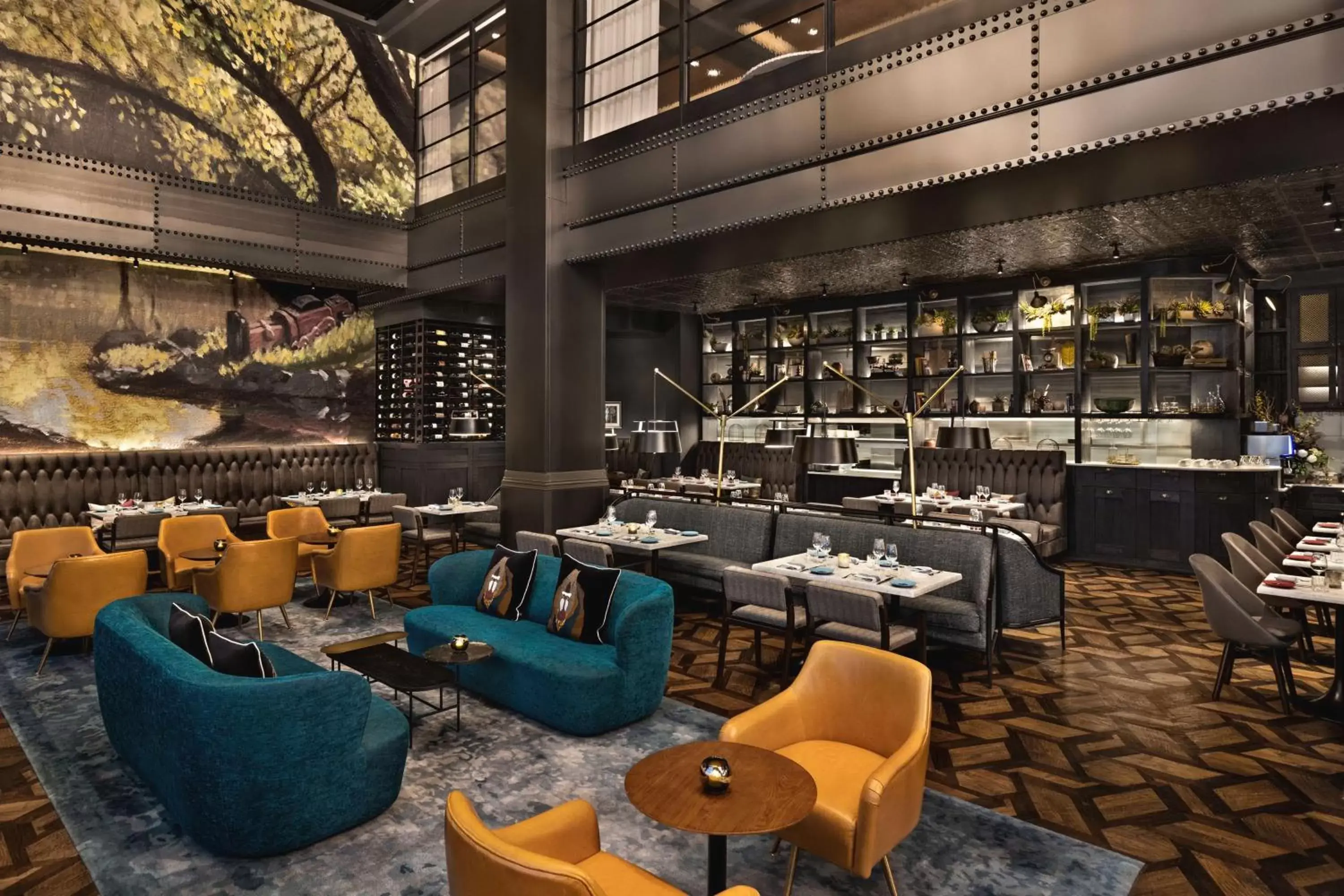 Lounge or bar, Lounge/Bar in Canopy by Hilton San Francisco SoMa